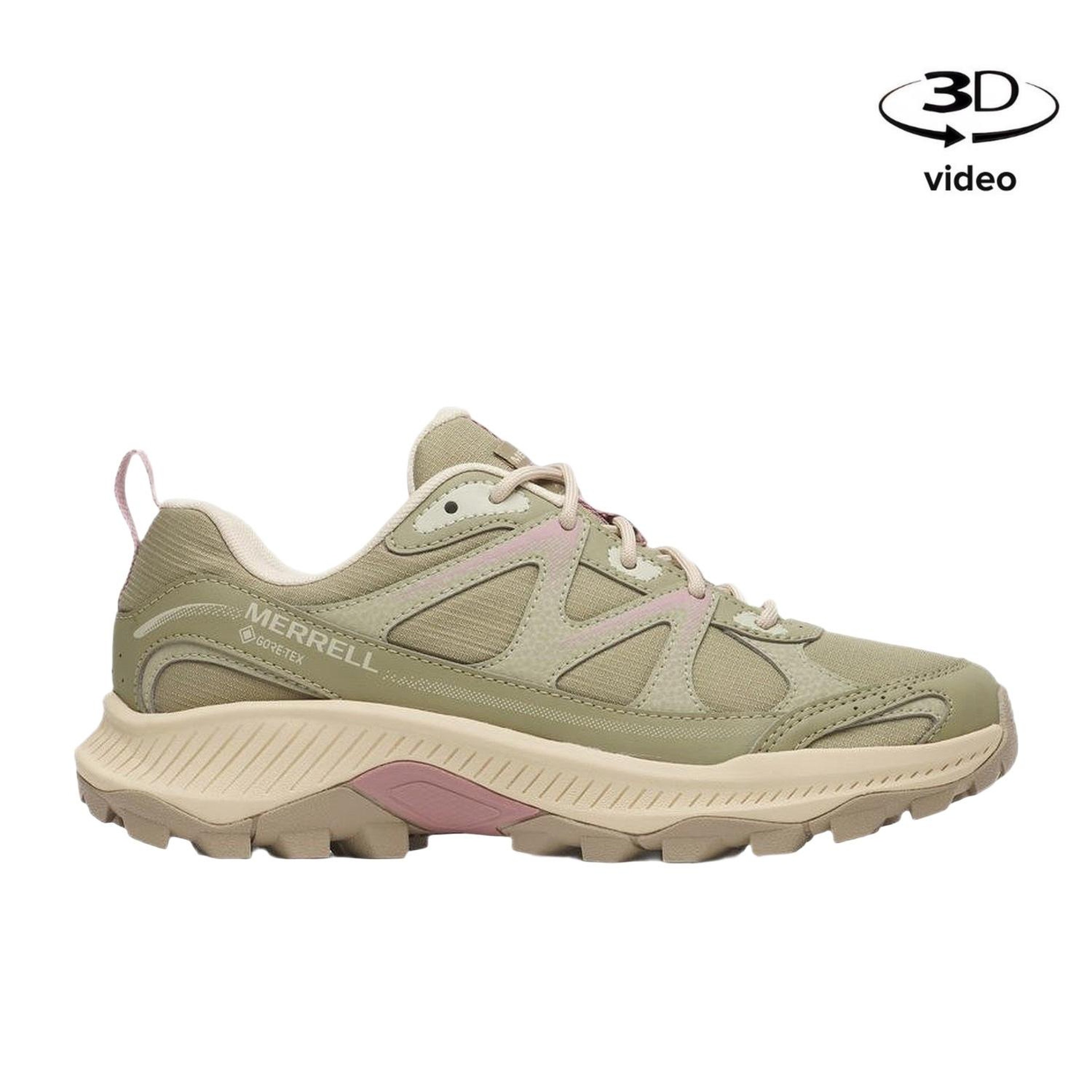 Merrell Tempo Exp Active Gore-Tex Kadın Yeşil Outdoor Ayakkabı