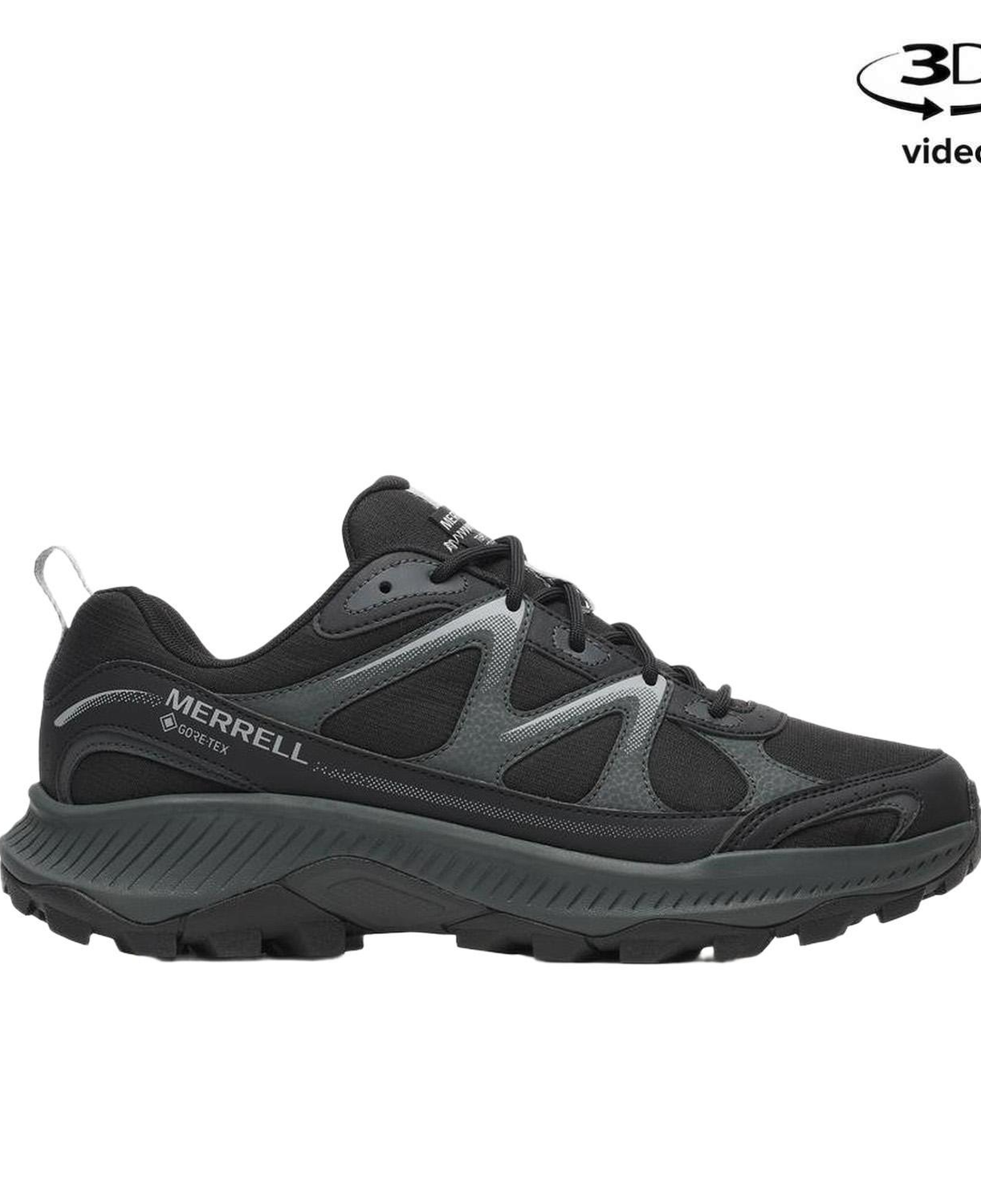 Merrell Tempo Exp Active Gore-Tex Erkek Siyah Outdoor Ayakkabı