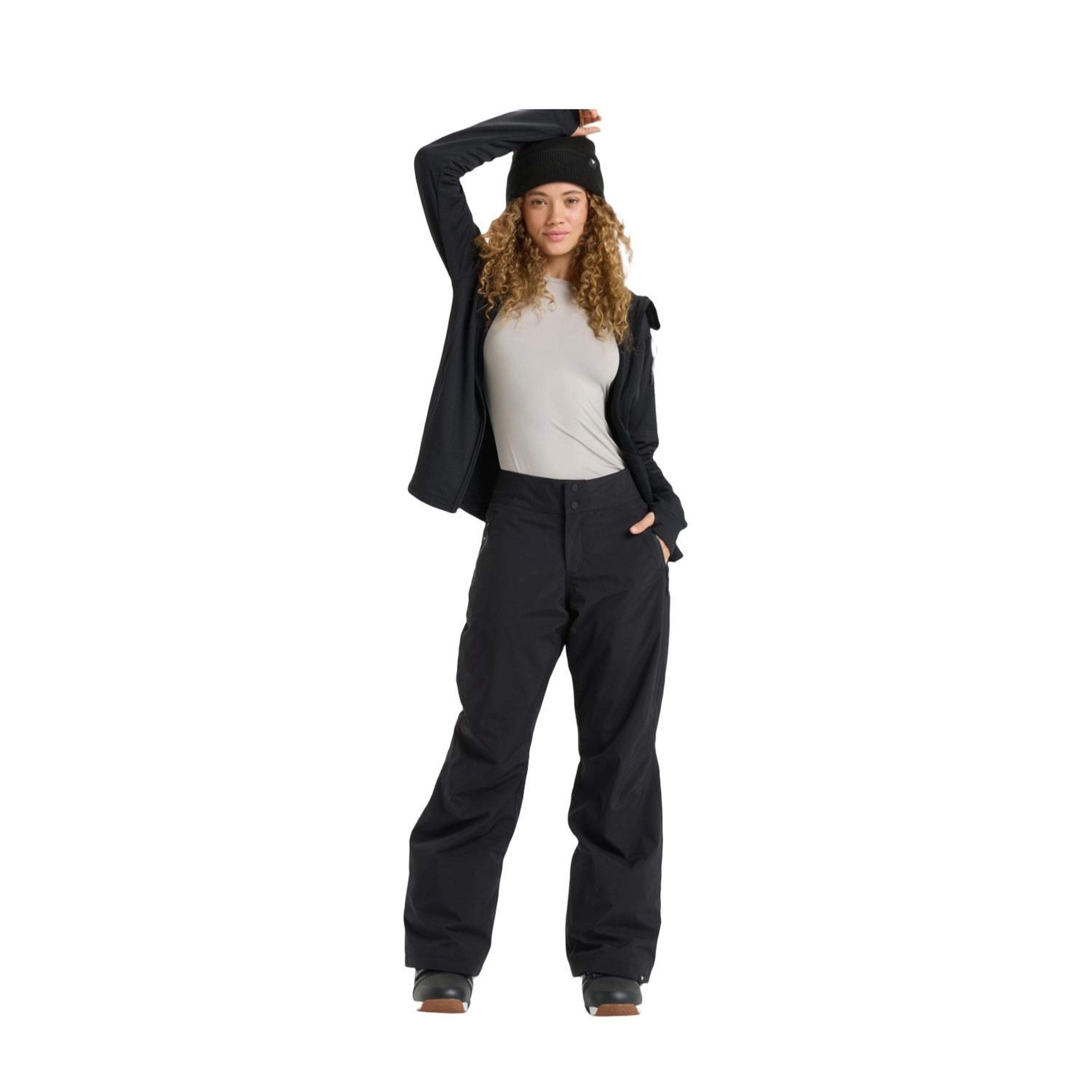 Roxy Snowy Crest Pt Kadın Siyah Snowboard Pantolonu