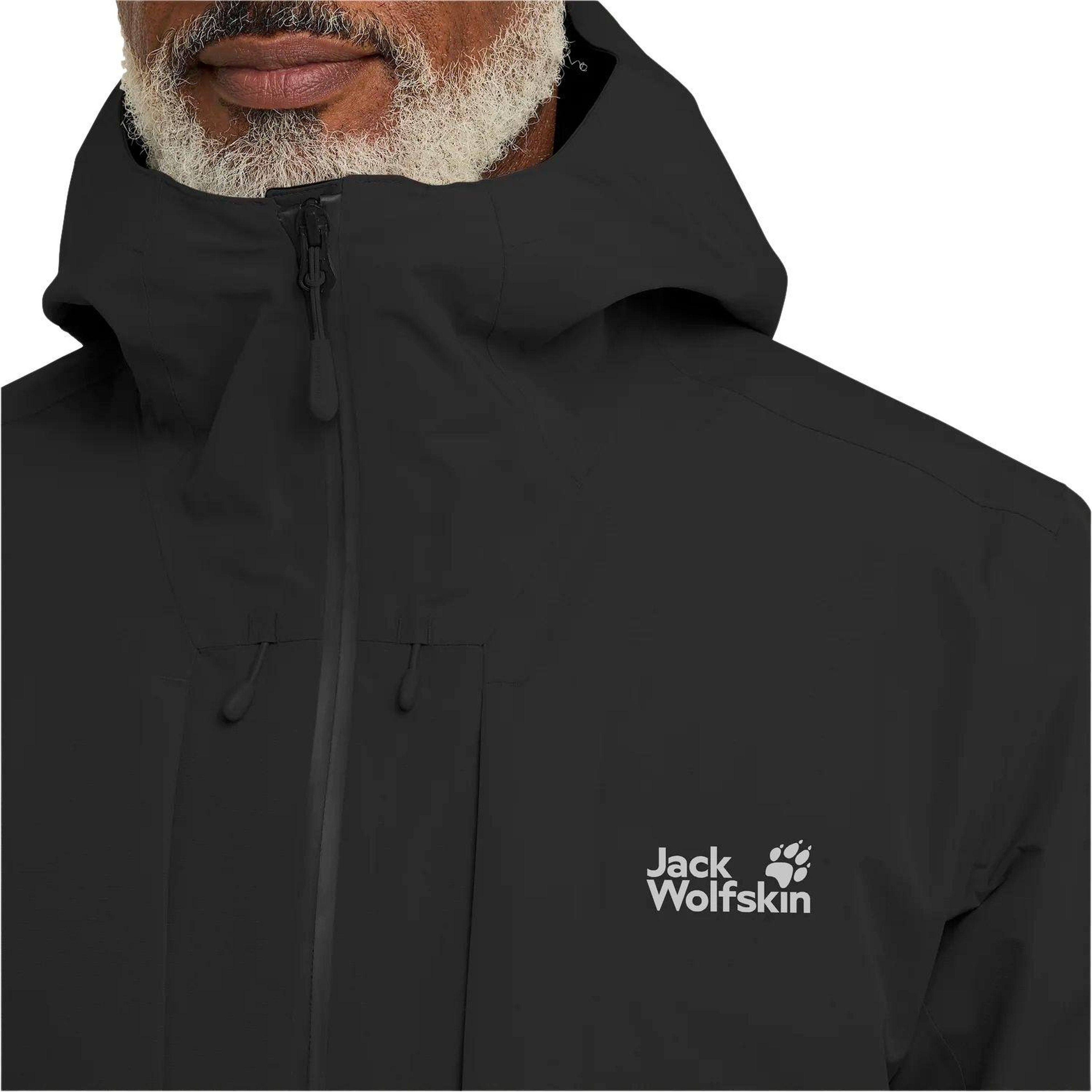 Jack Wolfskin Icecape 3in1 Do Rds Erkek Siyah Outdoor Ceketi