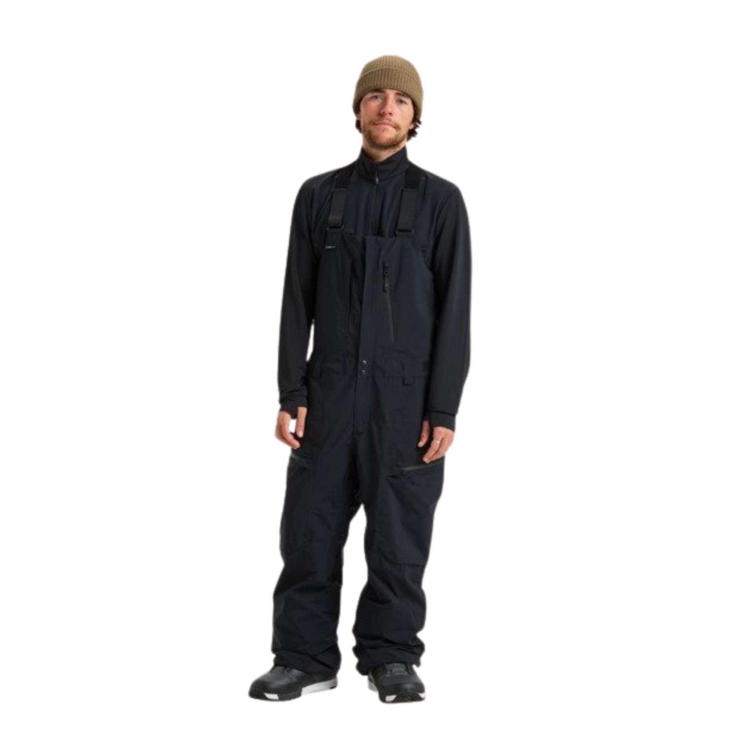 Quiksilver Altostratus Bib Erkek Siyah Snowboard Pantolonu