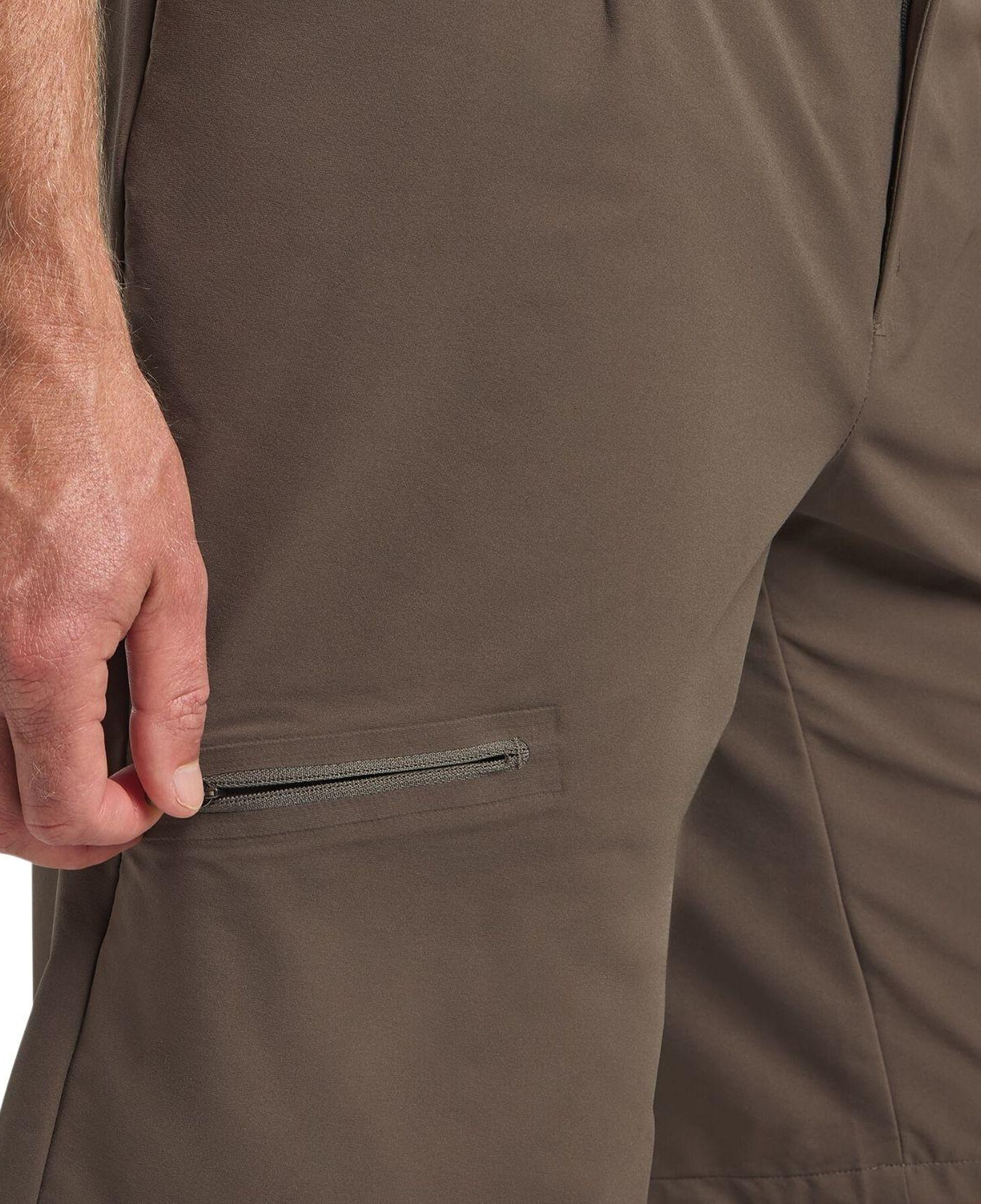 Jack Wolfskin Prelight Stride Shorts Erkek Kahverengi Şort