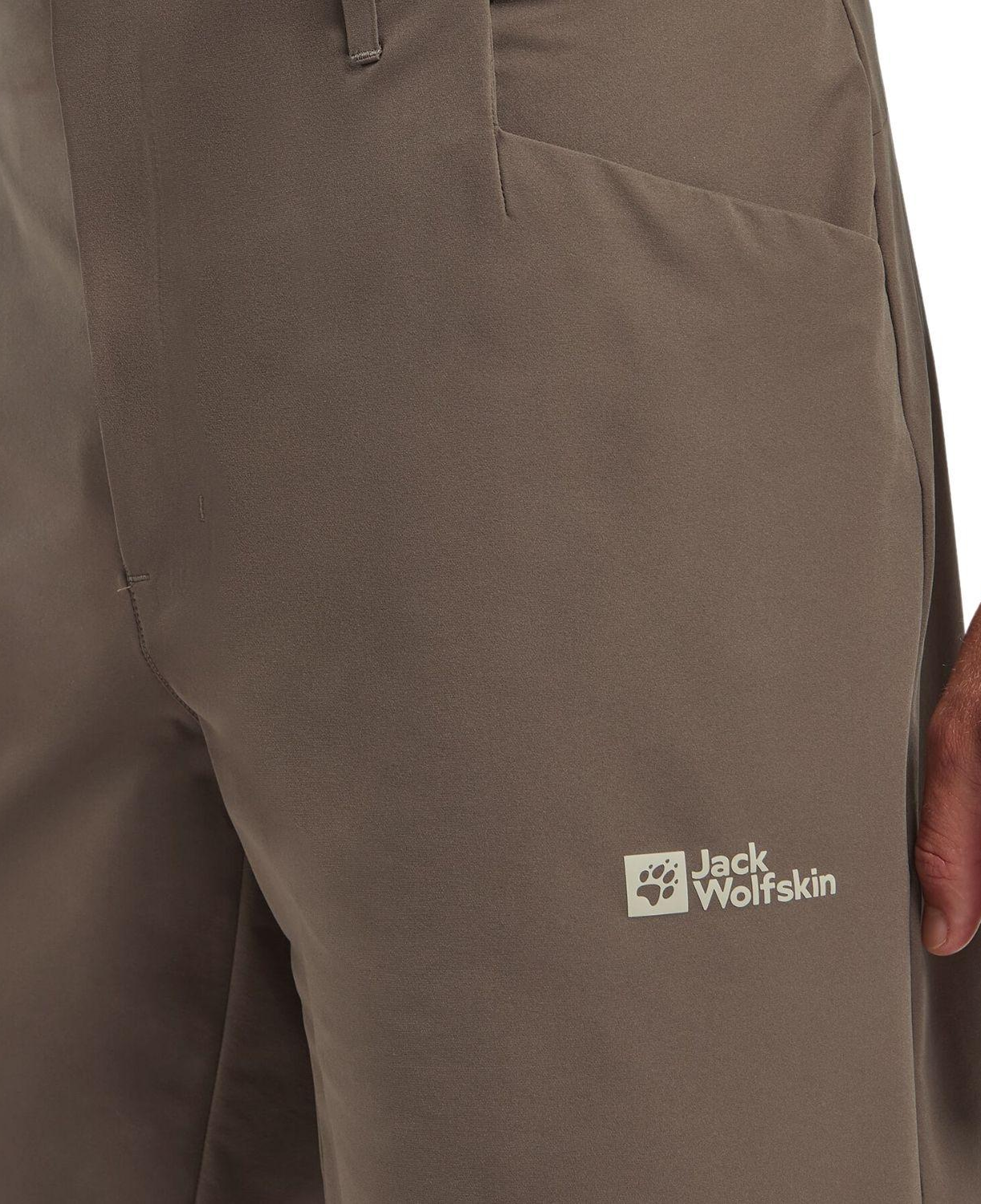 Jack Wolfskin Prelight Stride Shorts Erkek Kahverengi Şort
