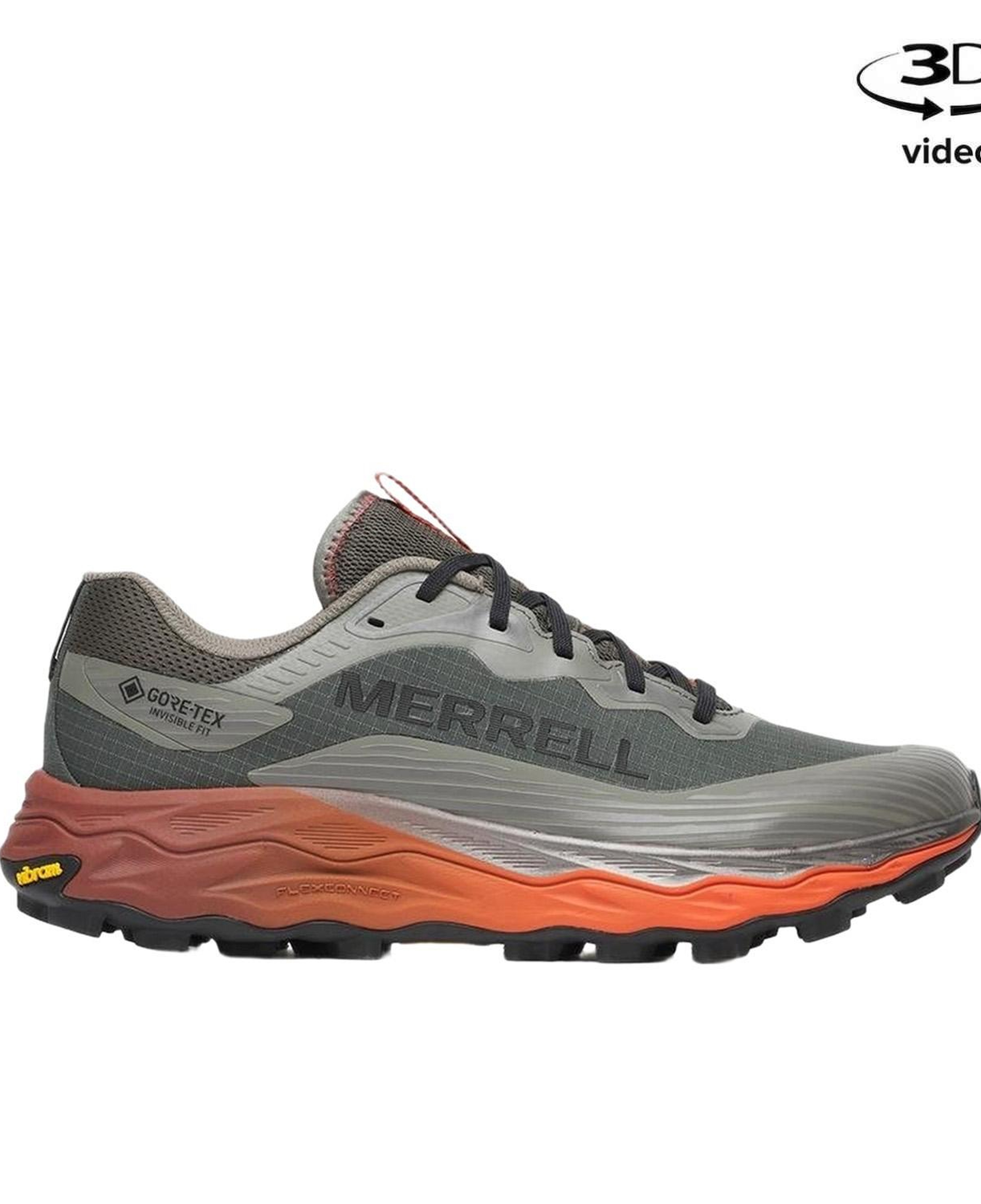 Merrell Agility Peak 6 Gore-Tex Erkek Gri Patika Koşu Ayakkabısı