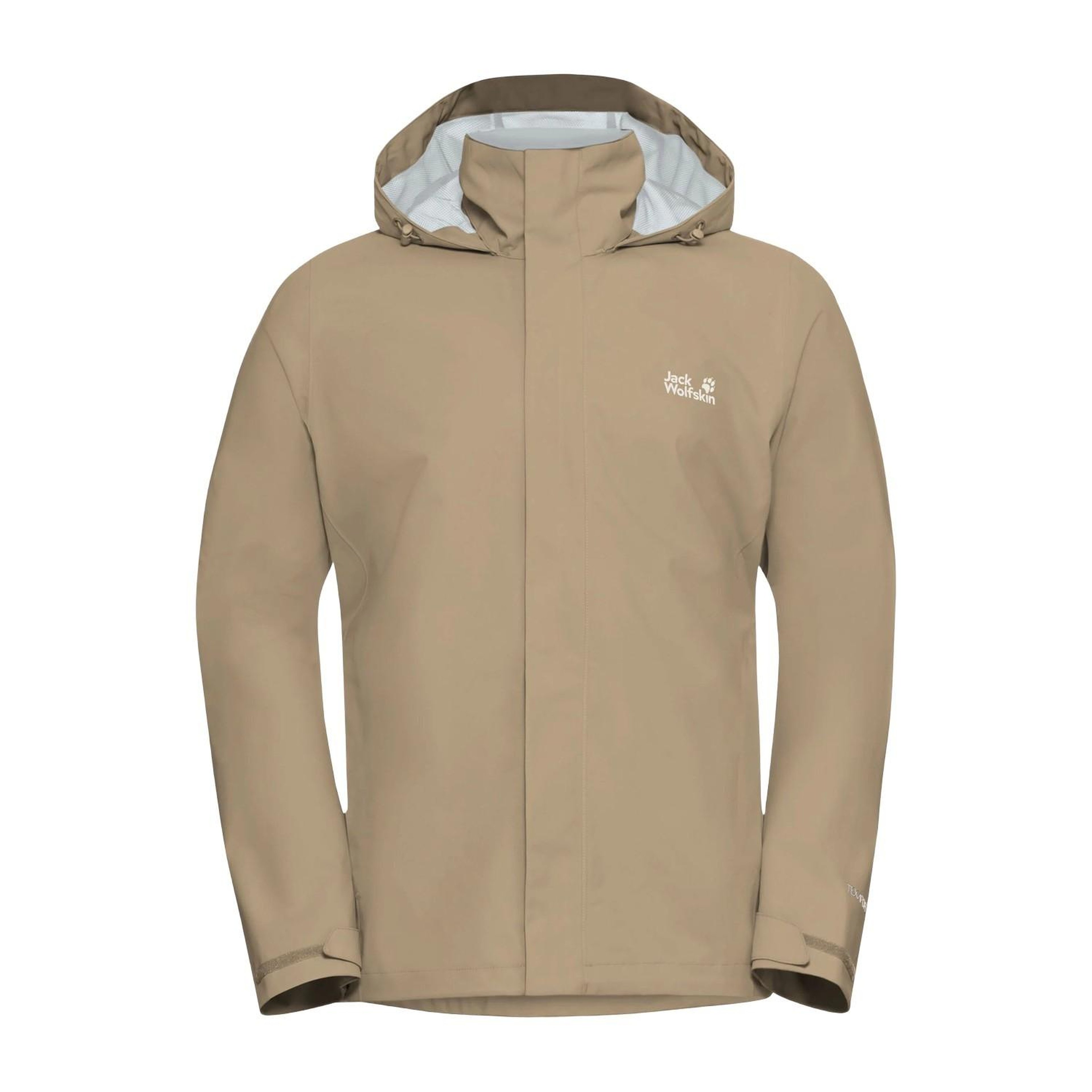 Jack Wolfskin Trailtime 2L Erkek Bej Outdoor Ceketi