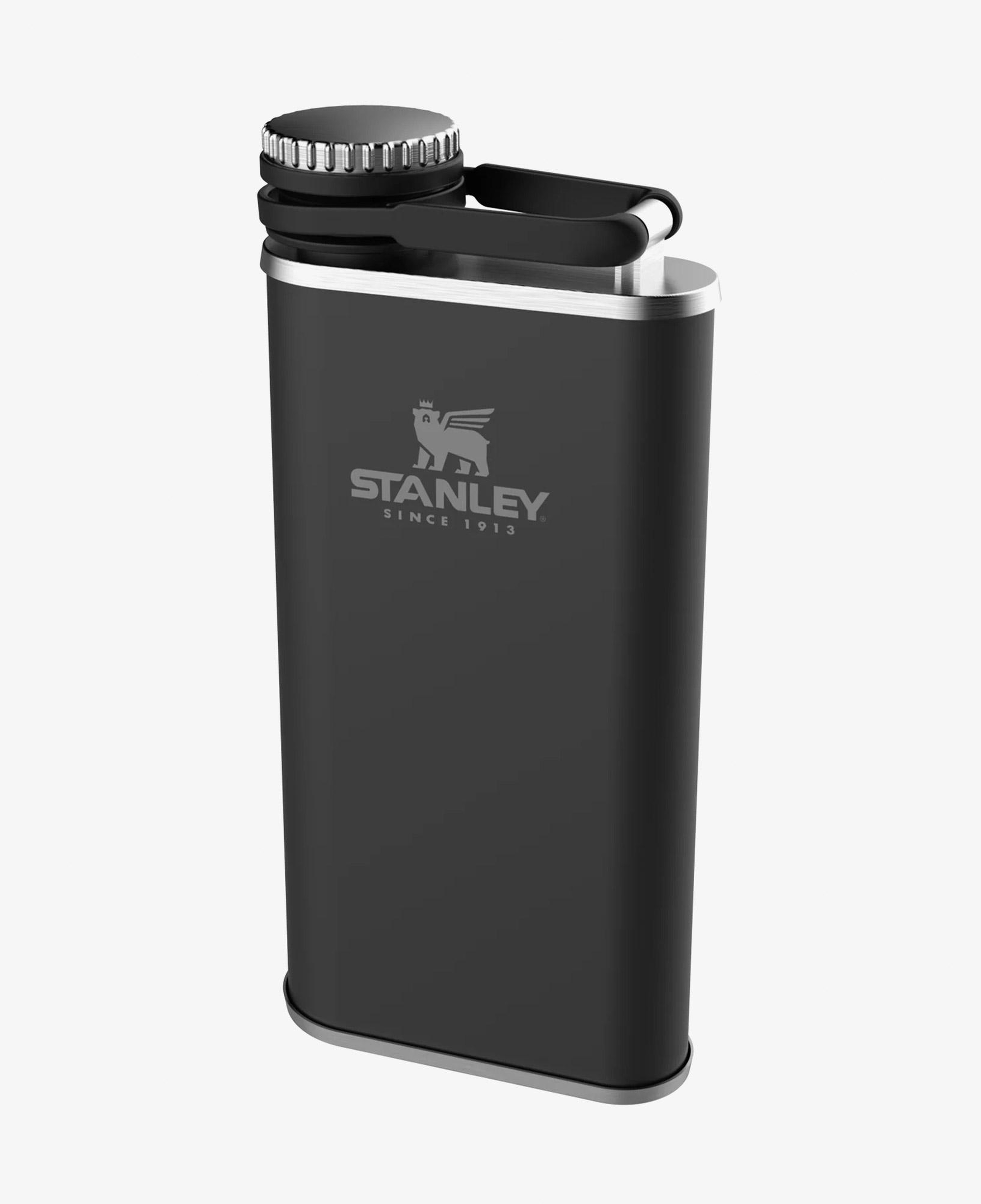 Stanley The Easy-Fill Wide Mouth Flask 0.23L / 8oz Hammertone Black Unisex Siyah Termos