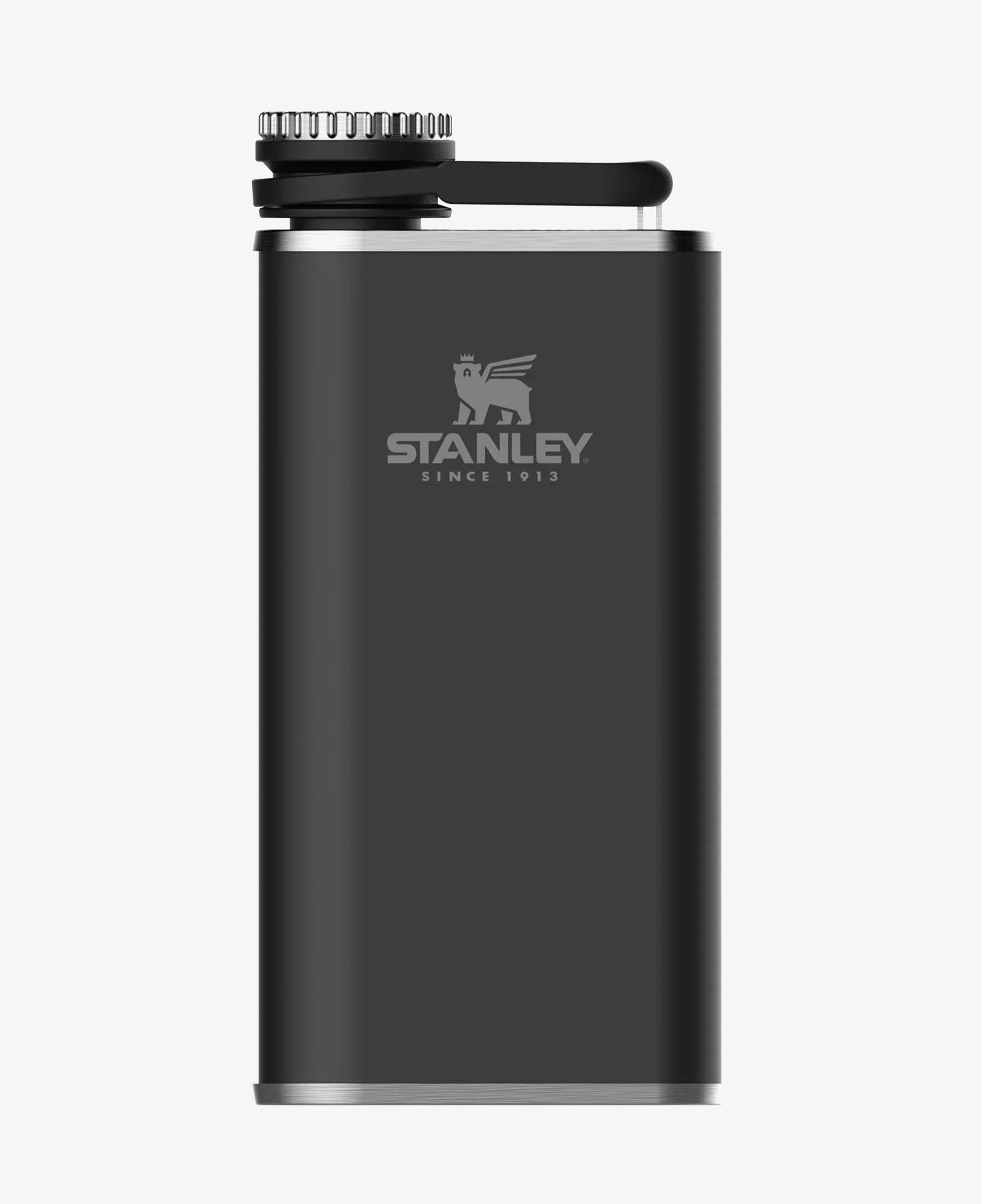 Stanley The Easy-Fill Wide Mouth Flask 0.23L / 8oz Hammertone Black Unisex Siyah Termos