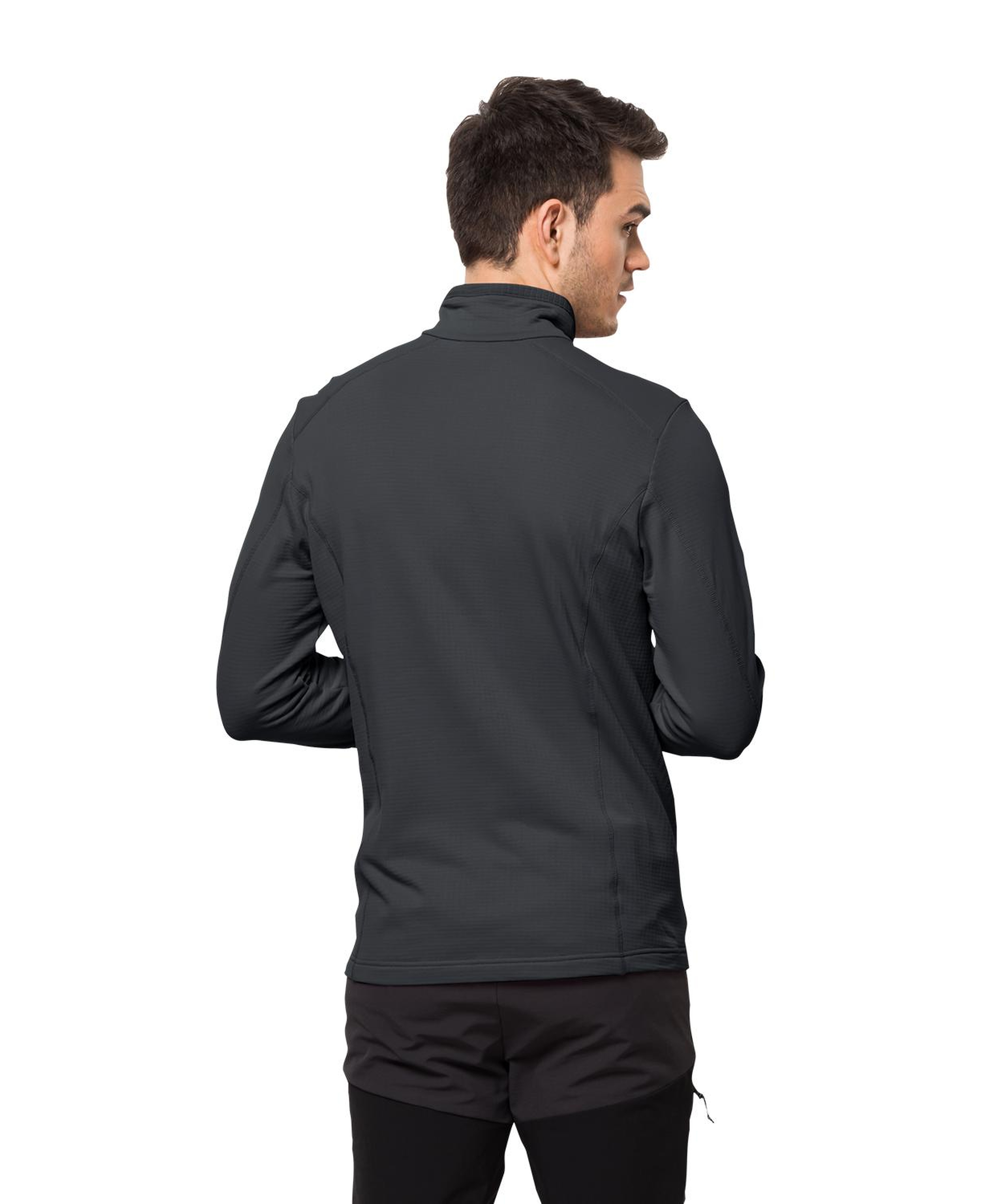 Jack Wolfskin Kolbenberg Hz Erkek Gri Polar