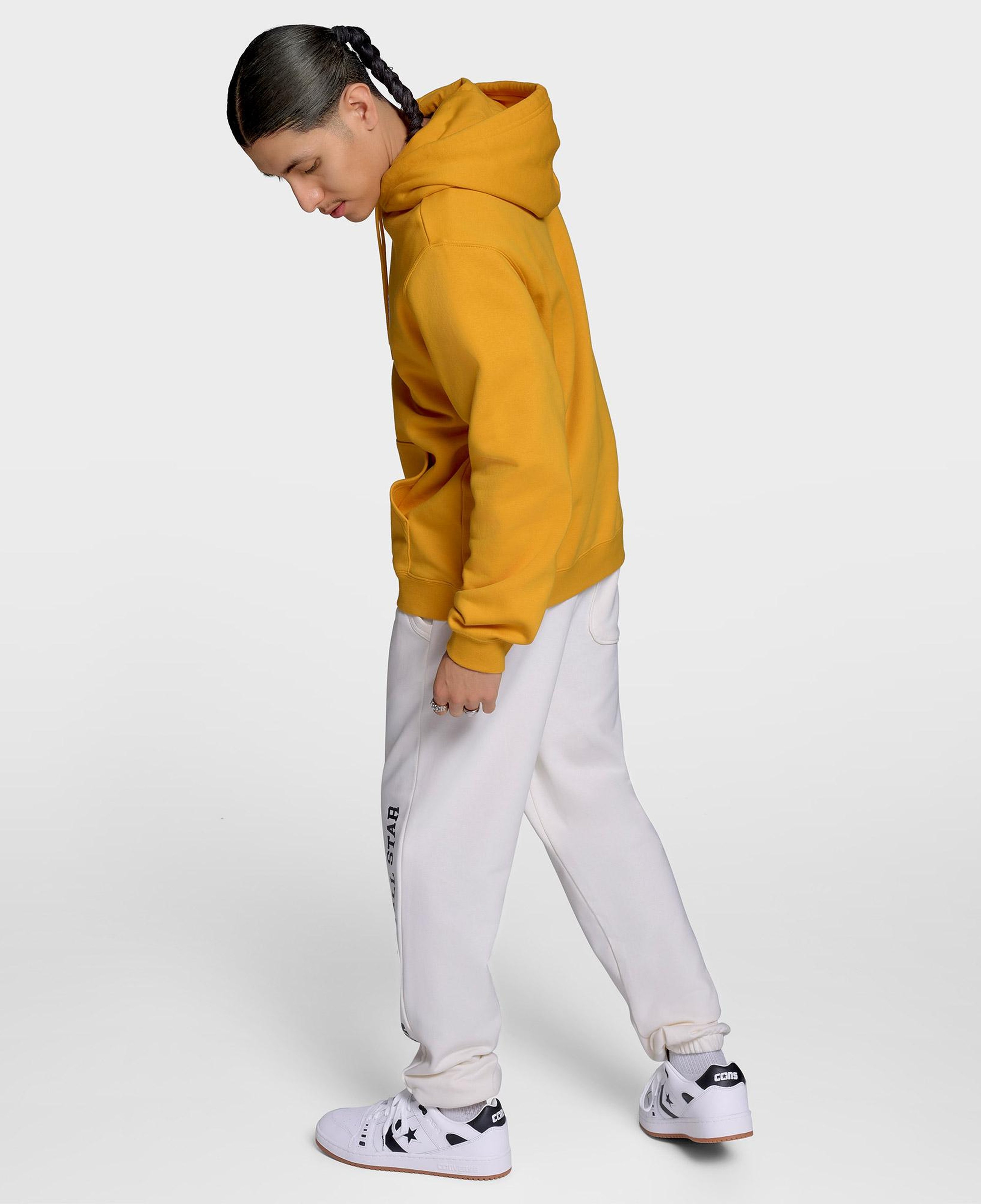 Converse Standard Fit Core Chuck Patch Erkek Sarı Sweatshirt