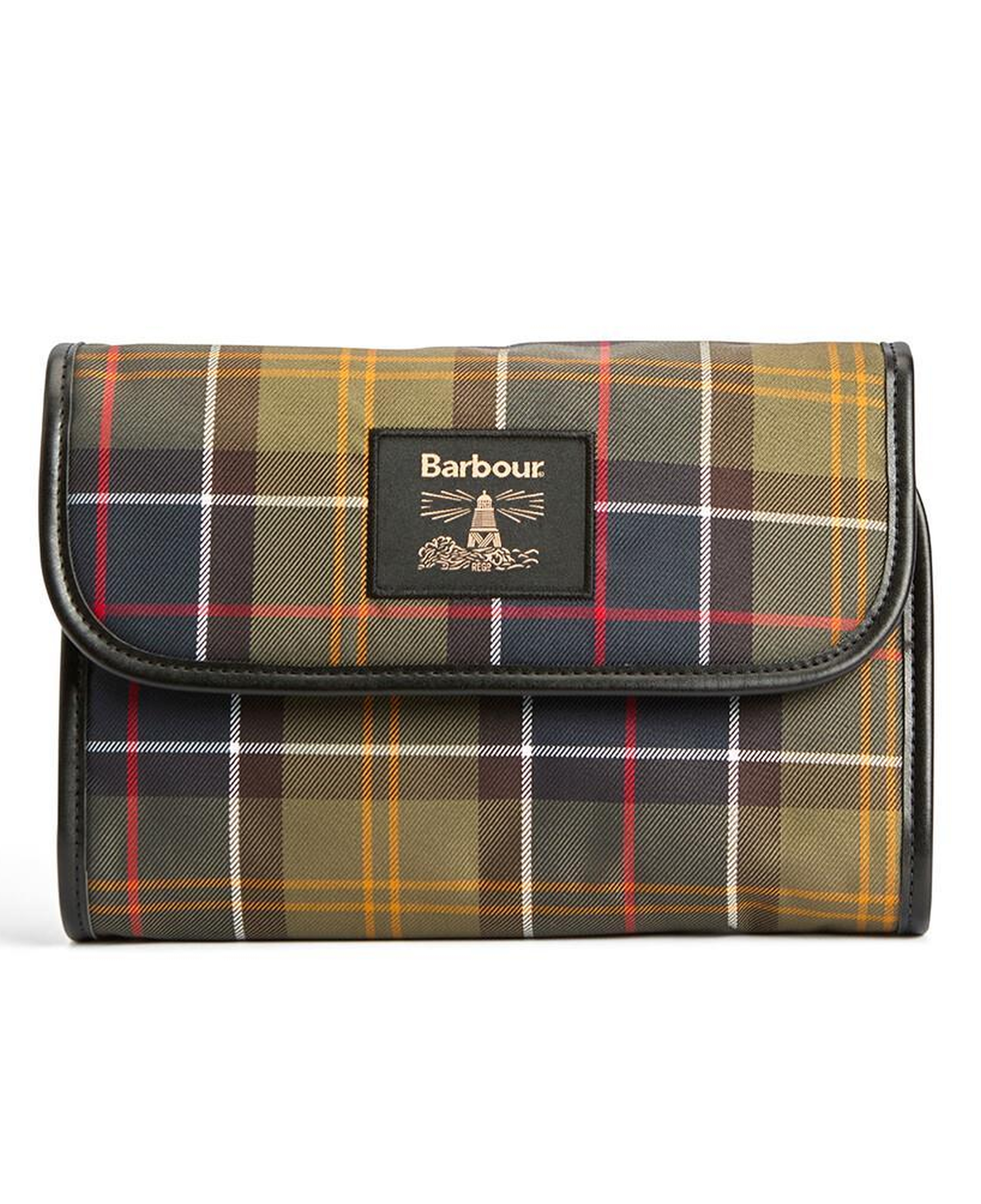 Barbour Tartan Hanging Washbag Organizer