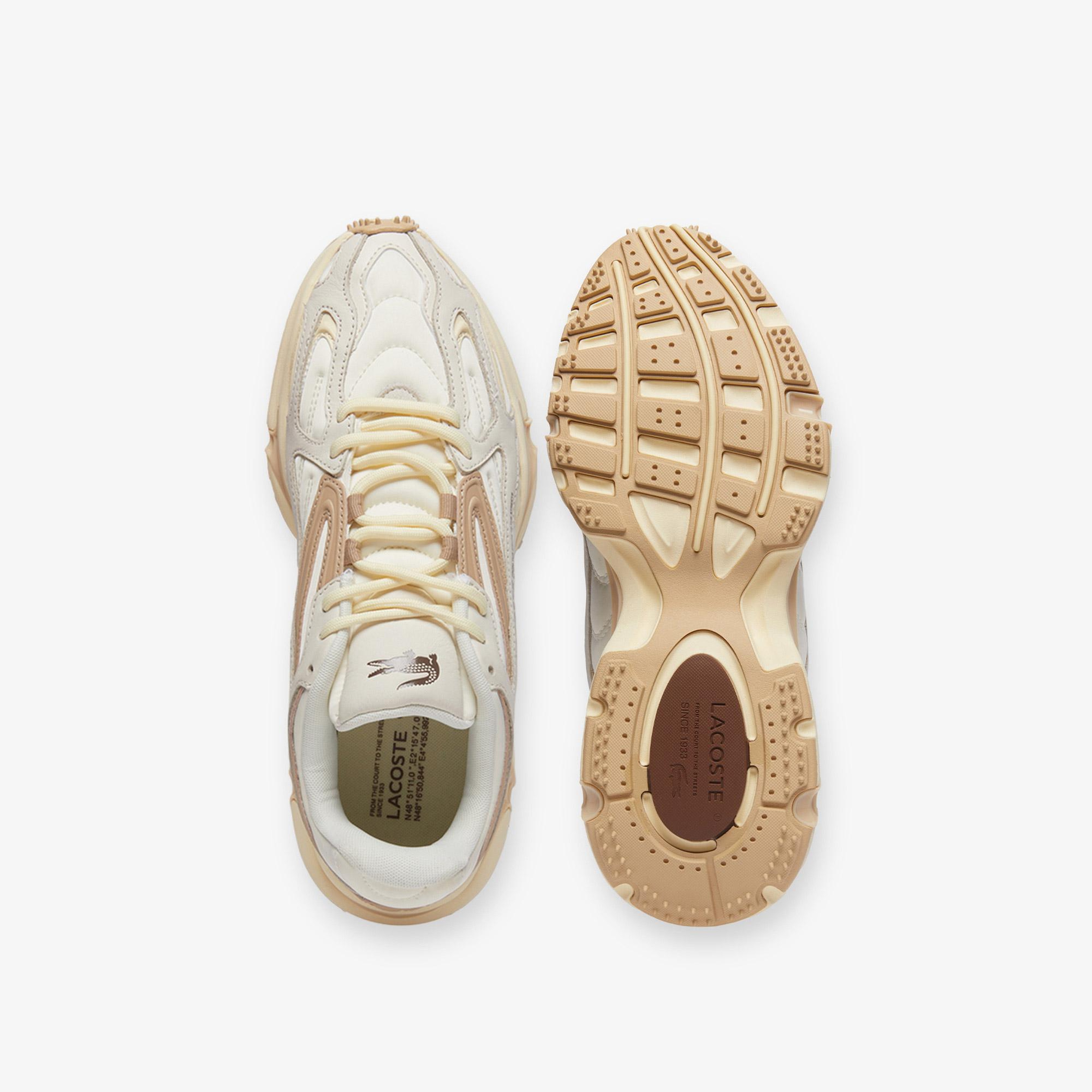 Lacoste L003 2K24 Erkek Krem Sneaker
