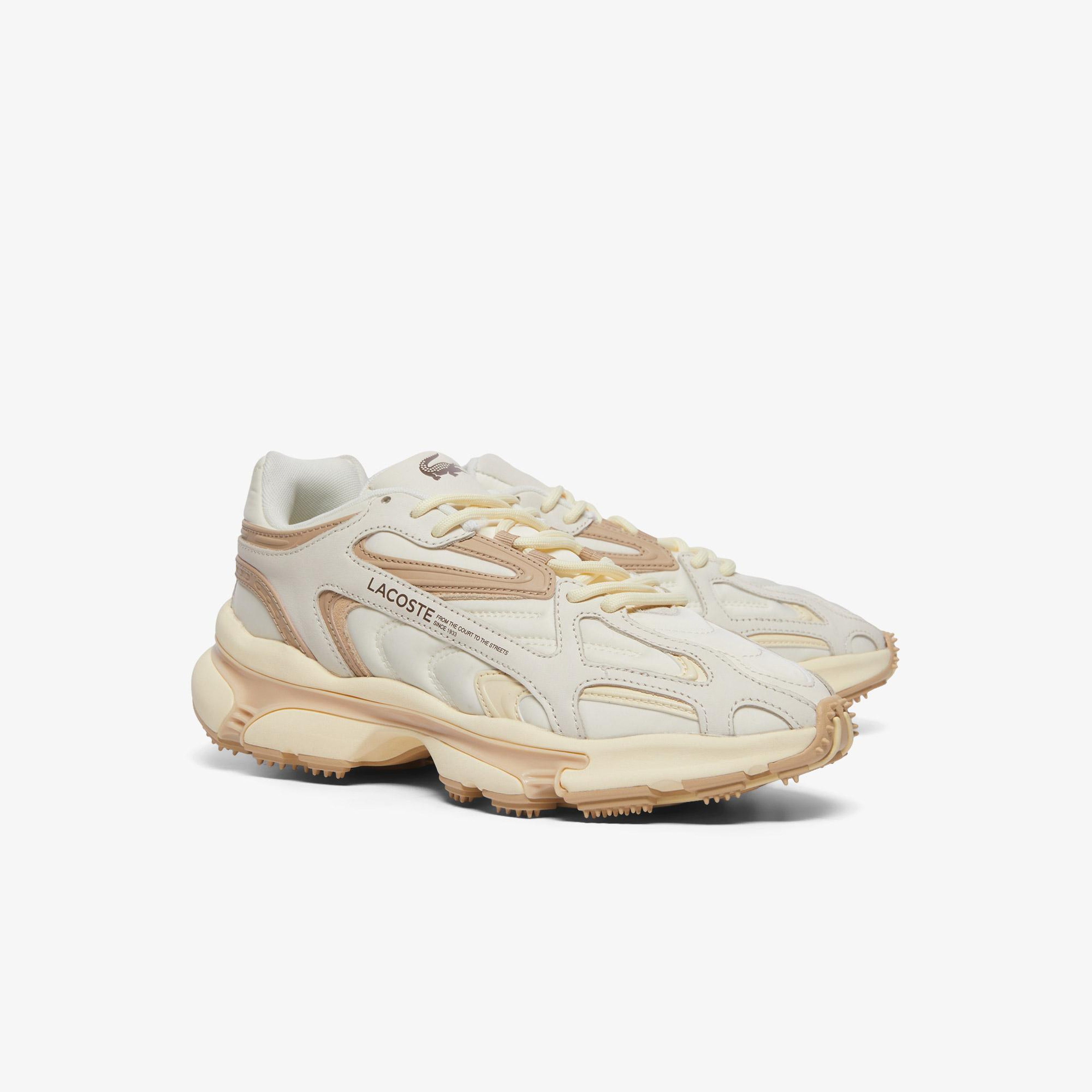 Lacoste L003 2K24 Erkek Krem Sneaker