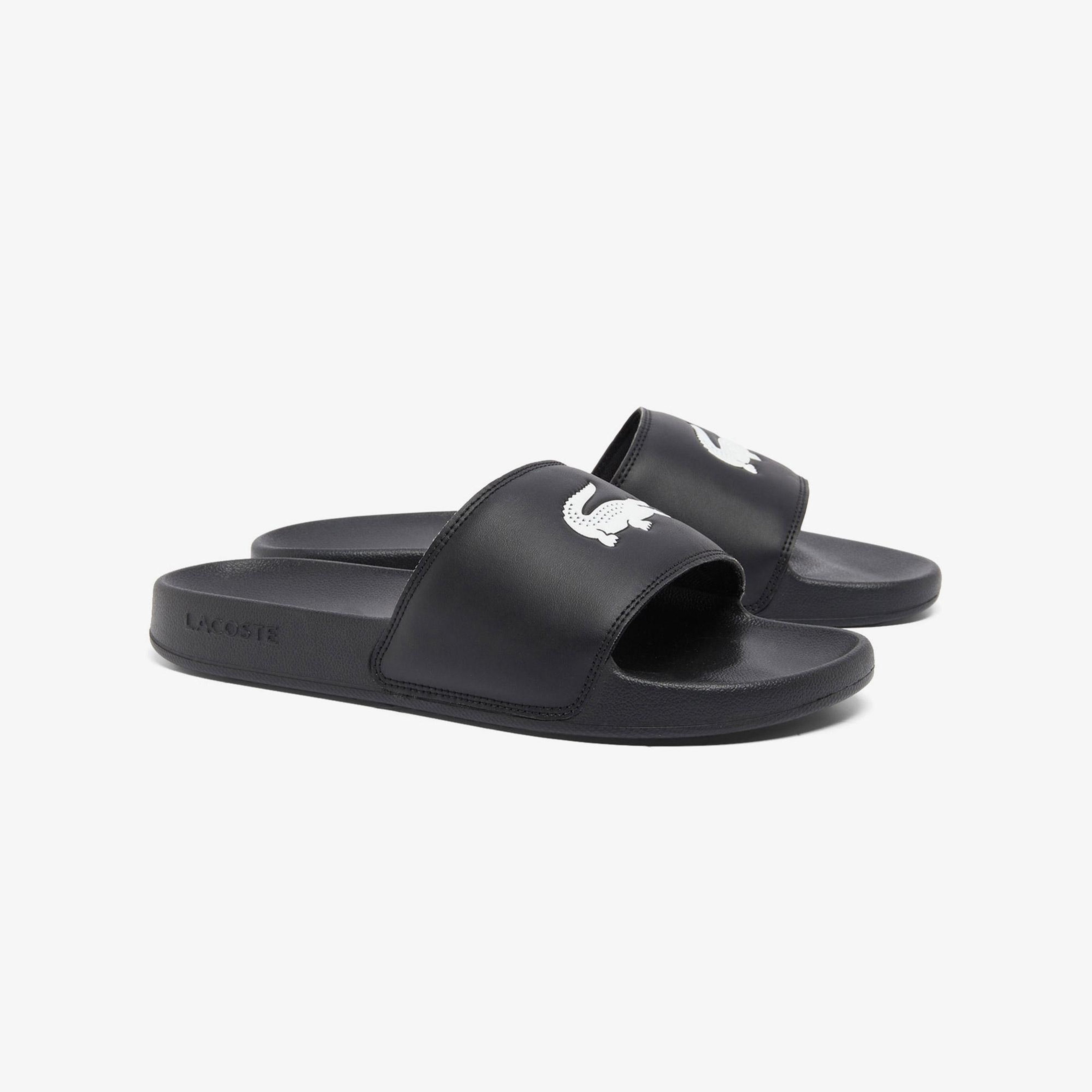 Serve Slide Erkek Siyah Terlik