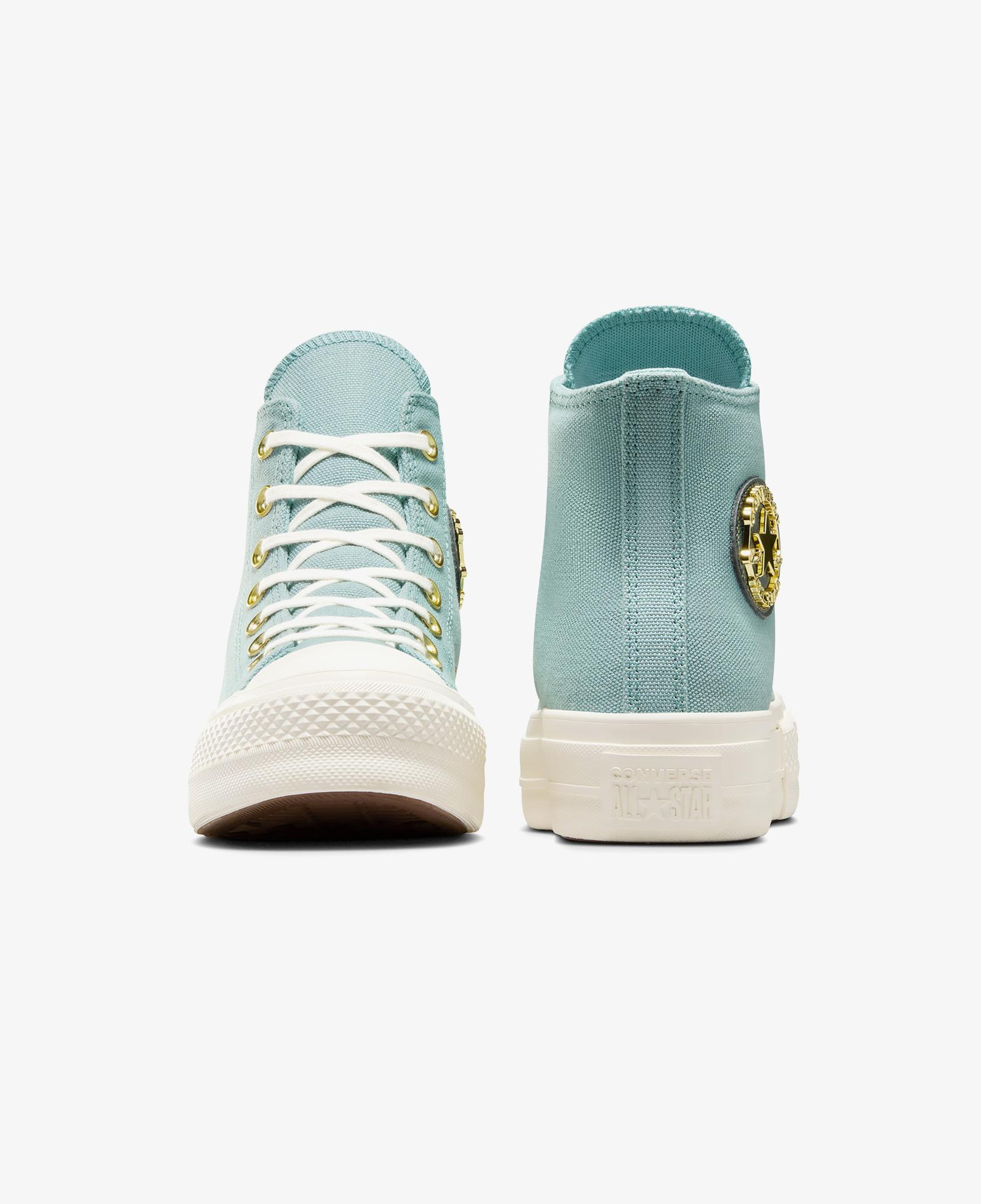 Converse Chuck Taylor All Star Lift Unisex Mavi Platform Sneaker
