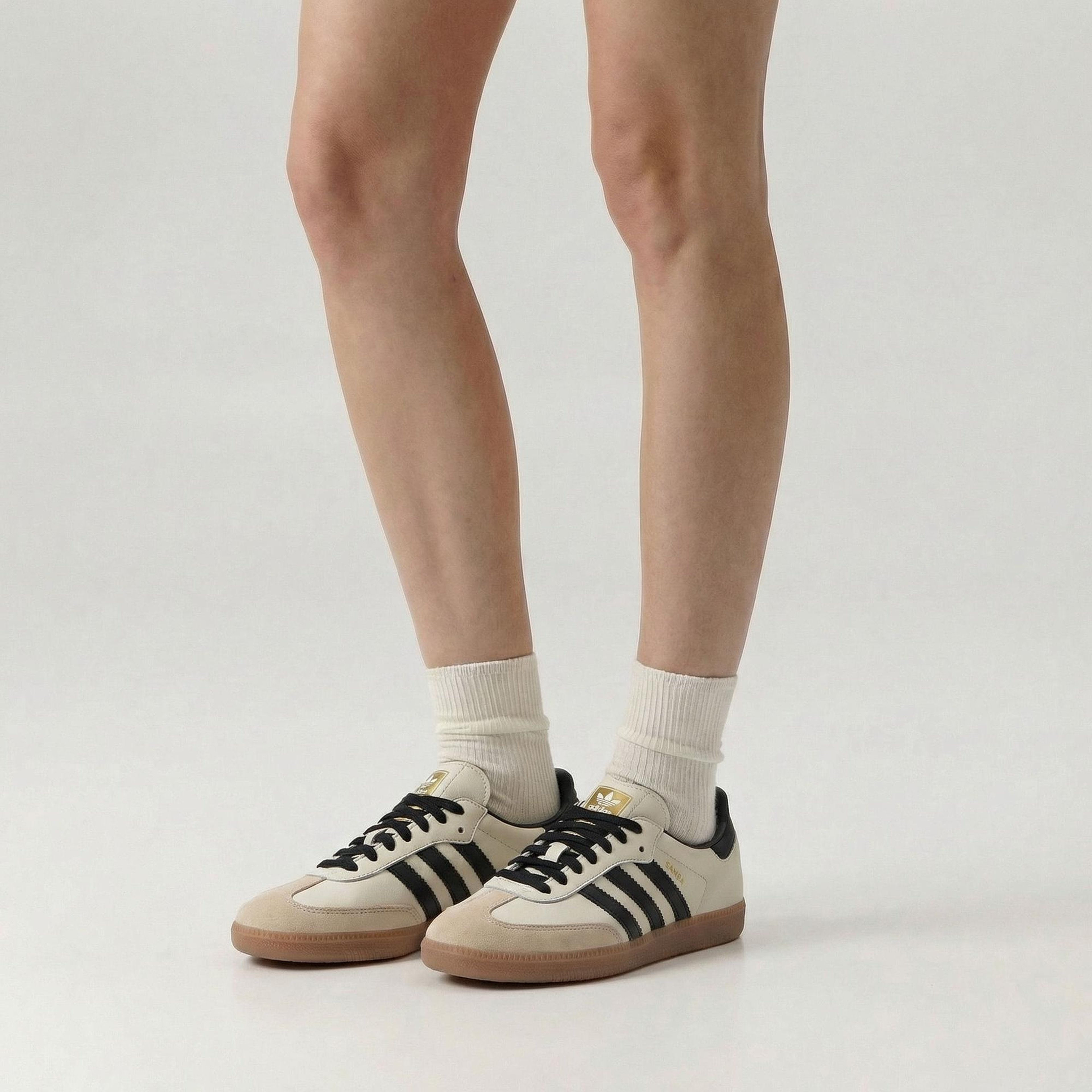adidas Samba OG Kadın Bej Spor Ayakkabı