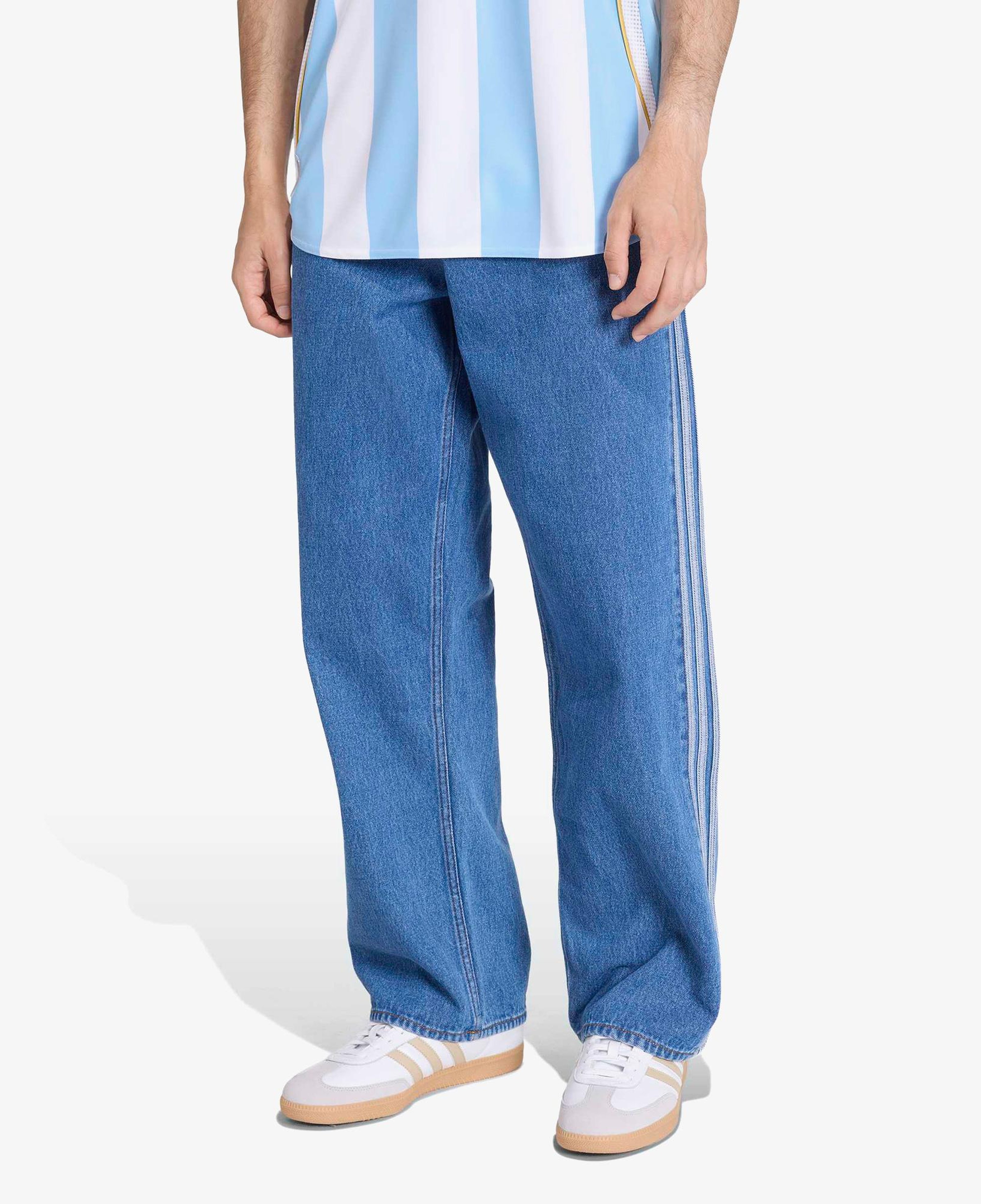 adidas Firebird Erkek Mavi Pantolon