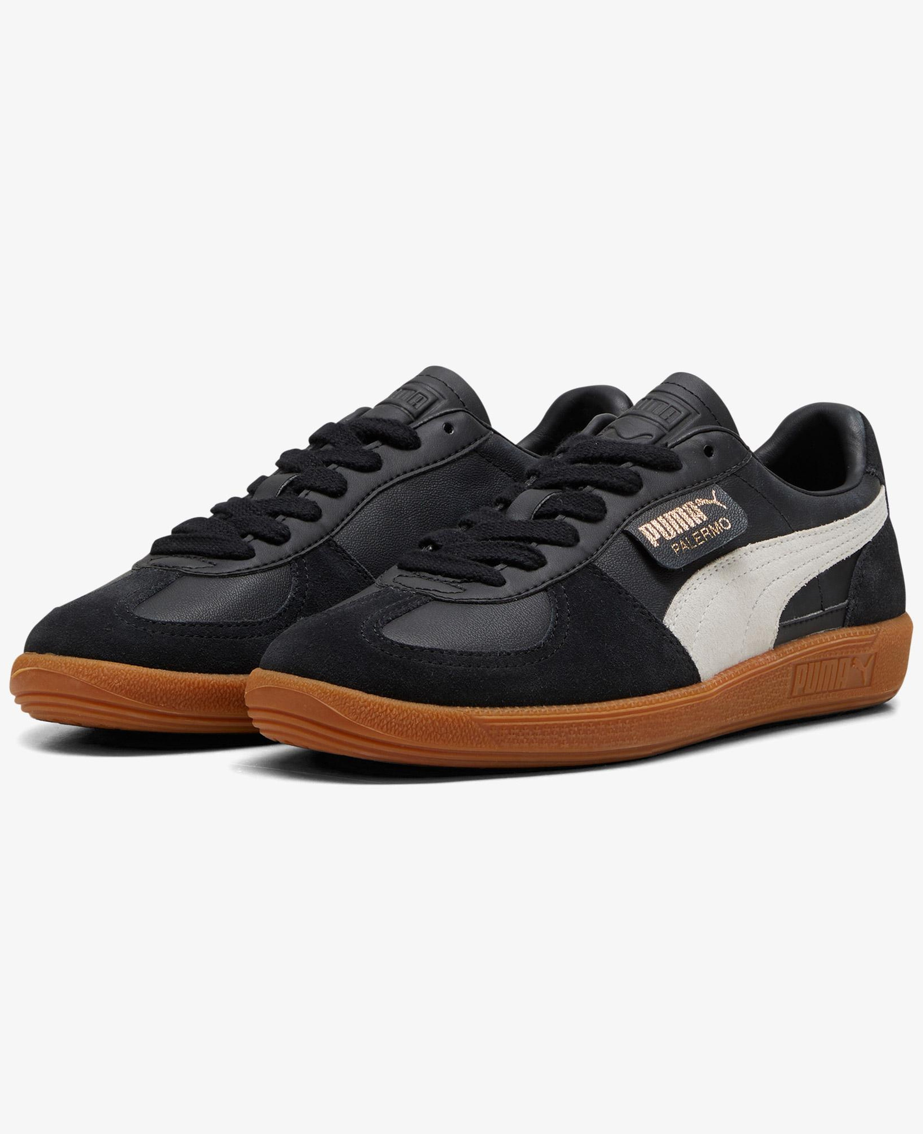 Puma Palermo Leather Unisex Siyah Spor Ayakkabı