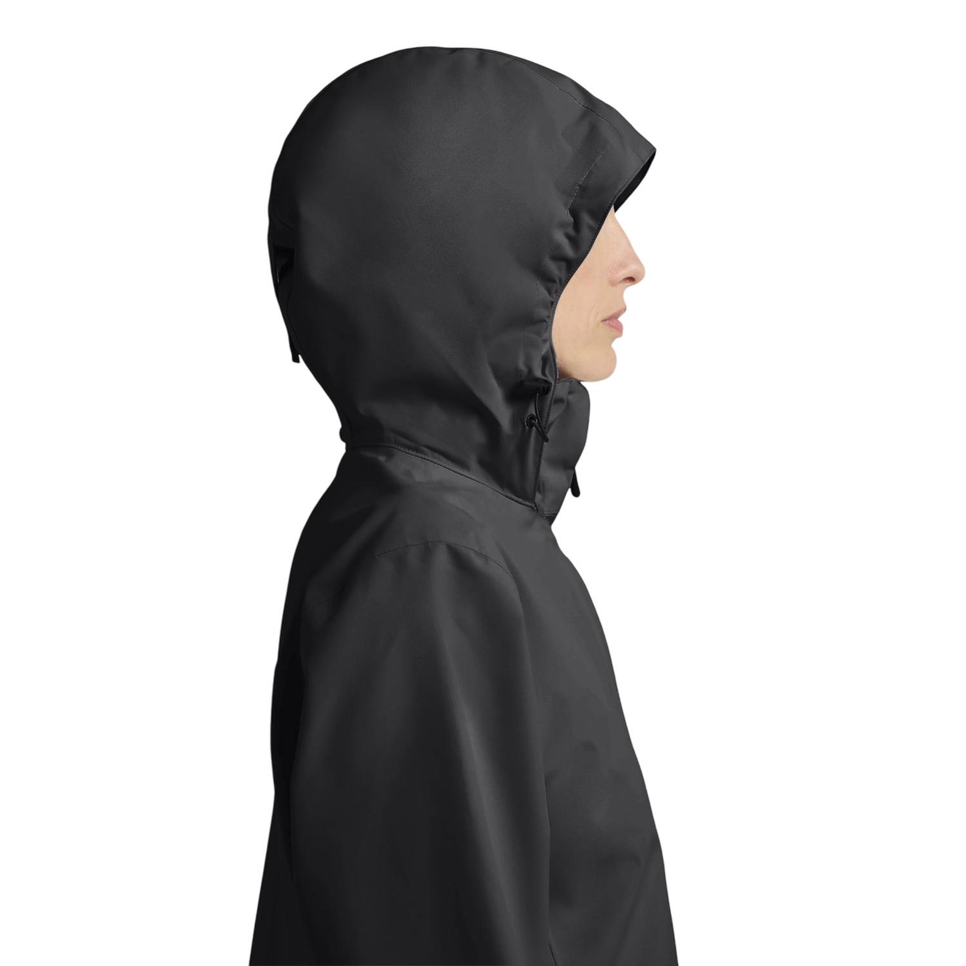 Jack Wolfskin Trailtime 2L Kadın Siyah Outdoor Ceketi