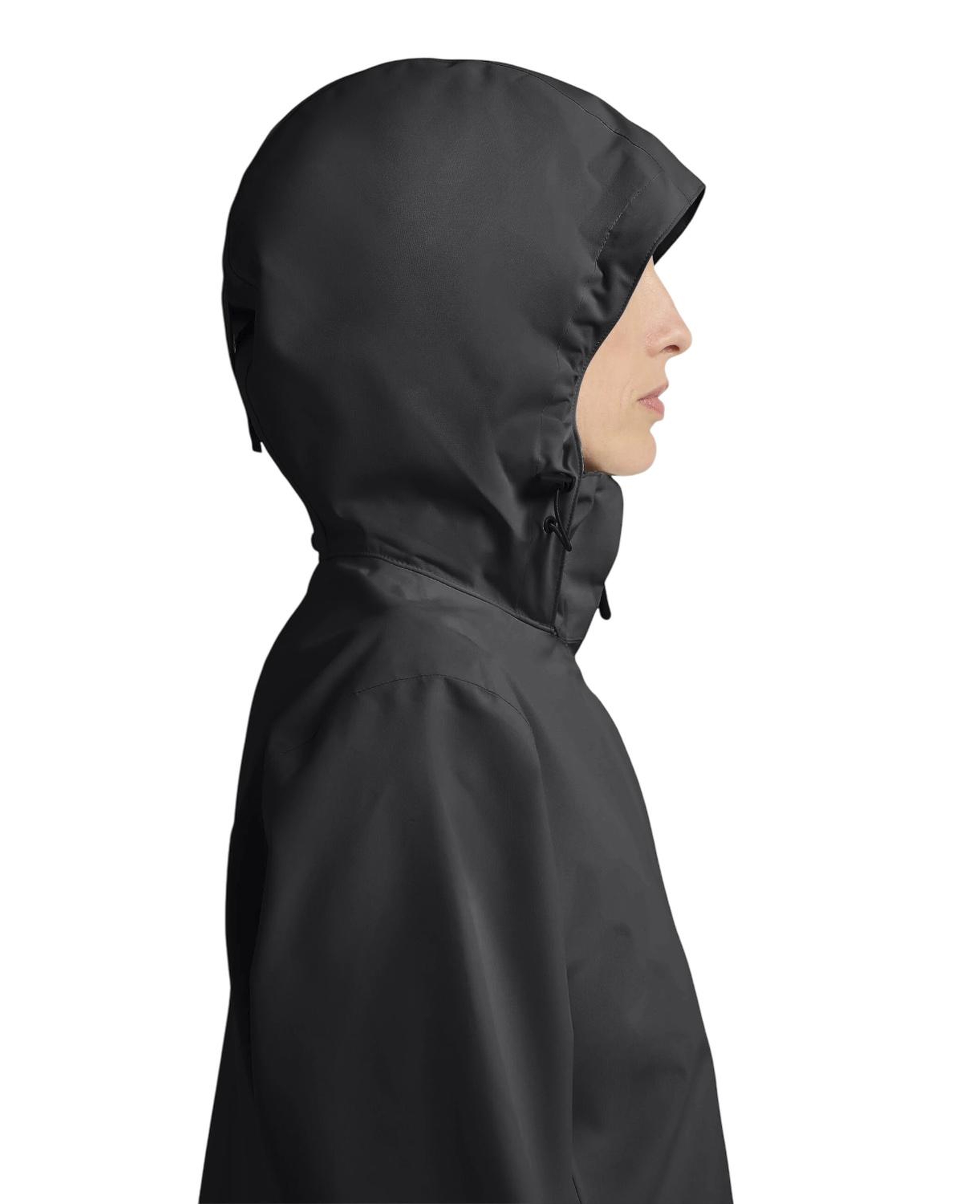 Jack Wolfskin Trailtime 2L Kadın Siyah Outdoor Ceketi