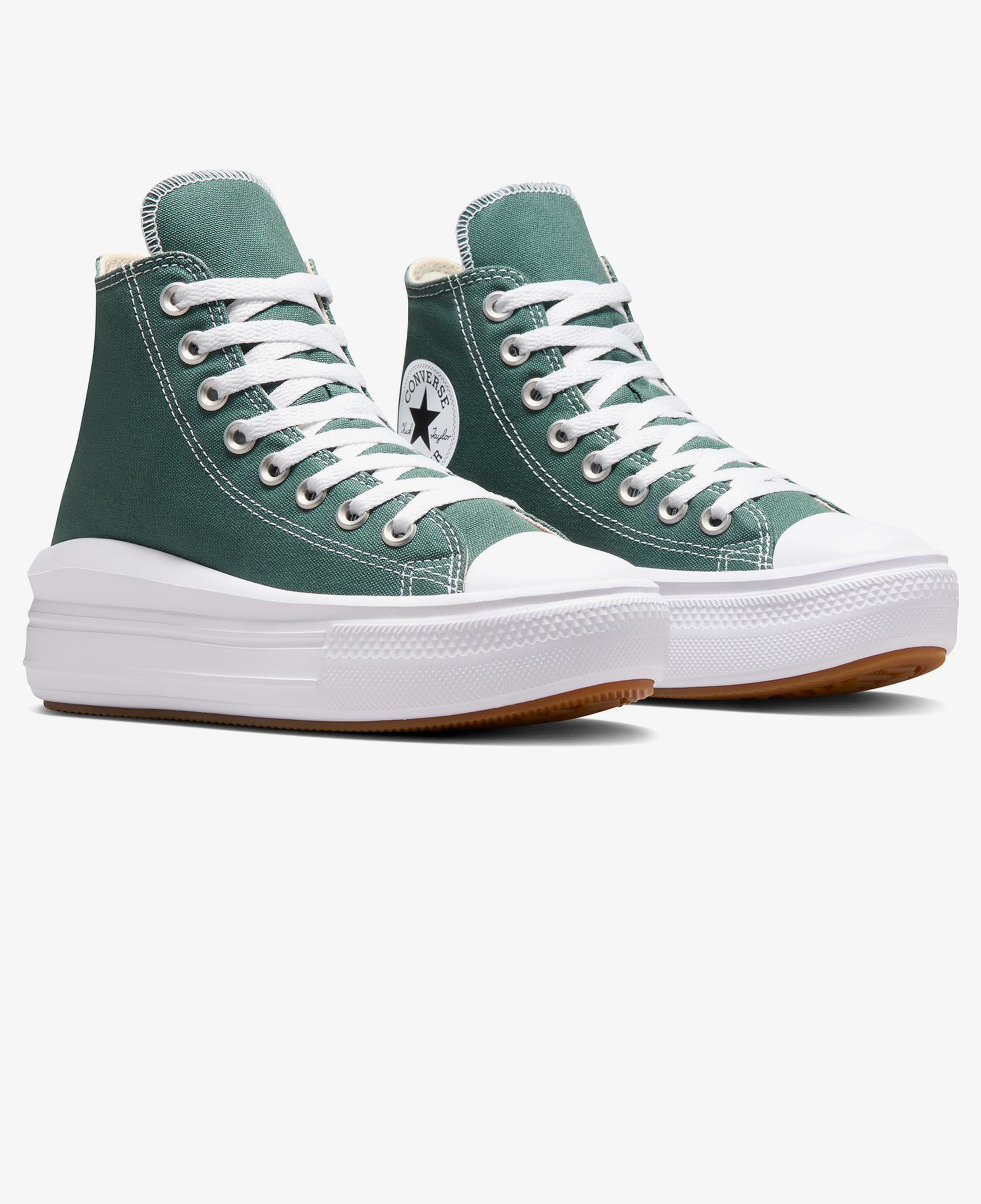 Converse Chuck Taylor All Star Move Platform Unisex Yeşil Platform Sneaker