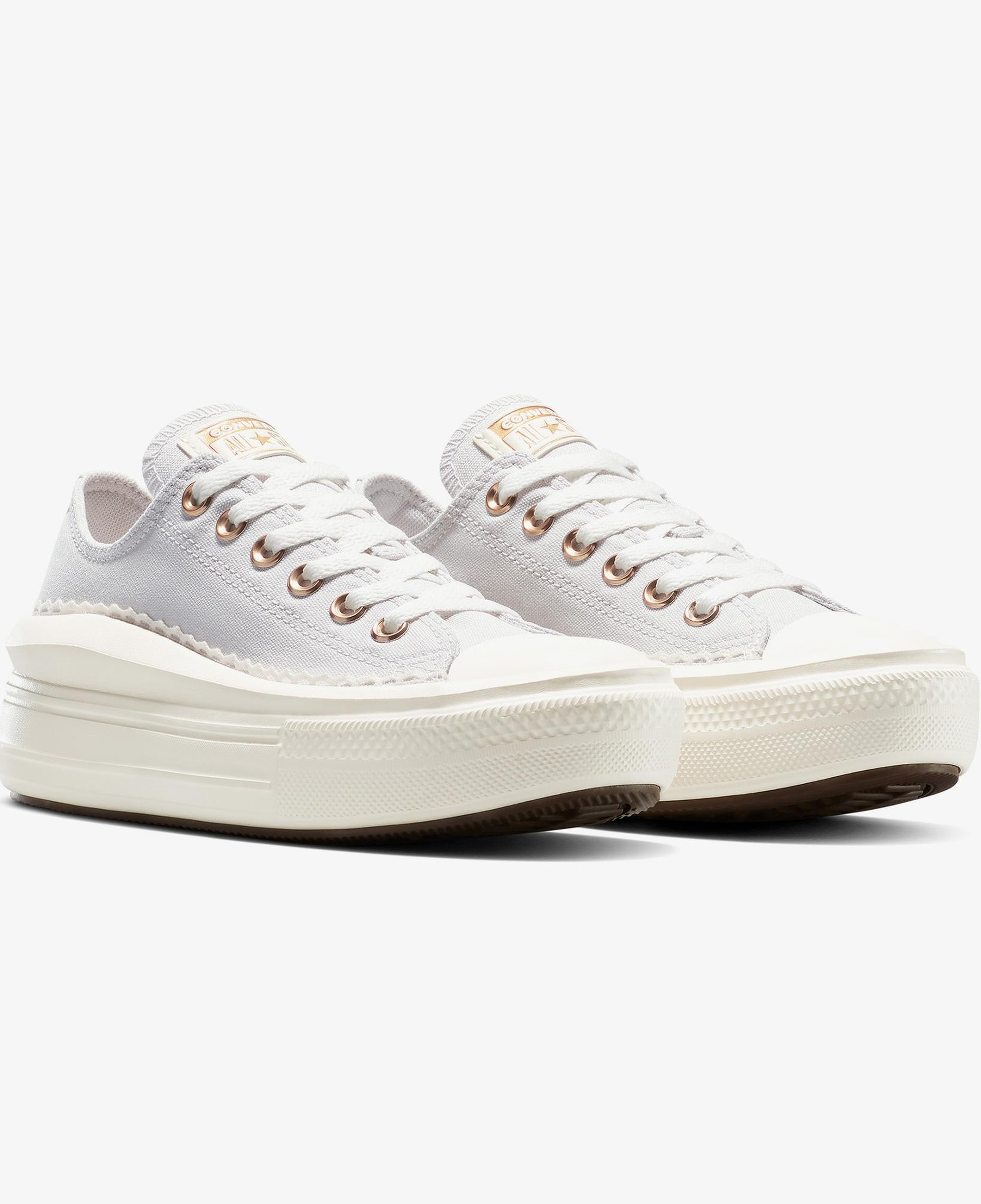 Converse Chuck Taylor All Star Move Unisex Gri Sneaker