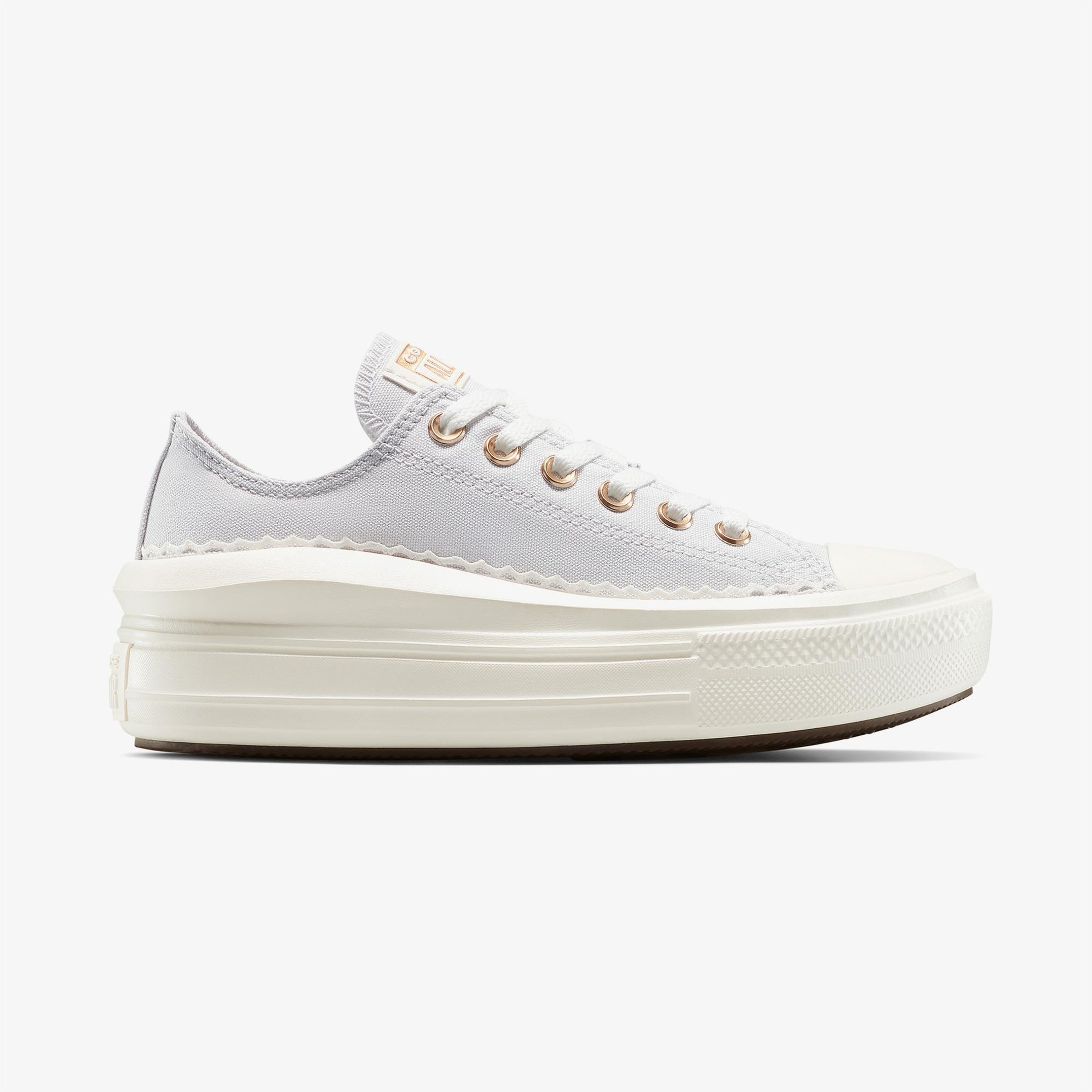 Converse Chuck Taylor All Star Move Unisex Gri Sneaker