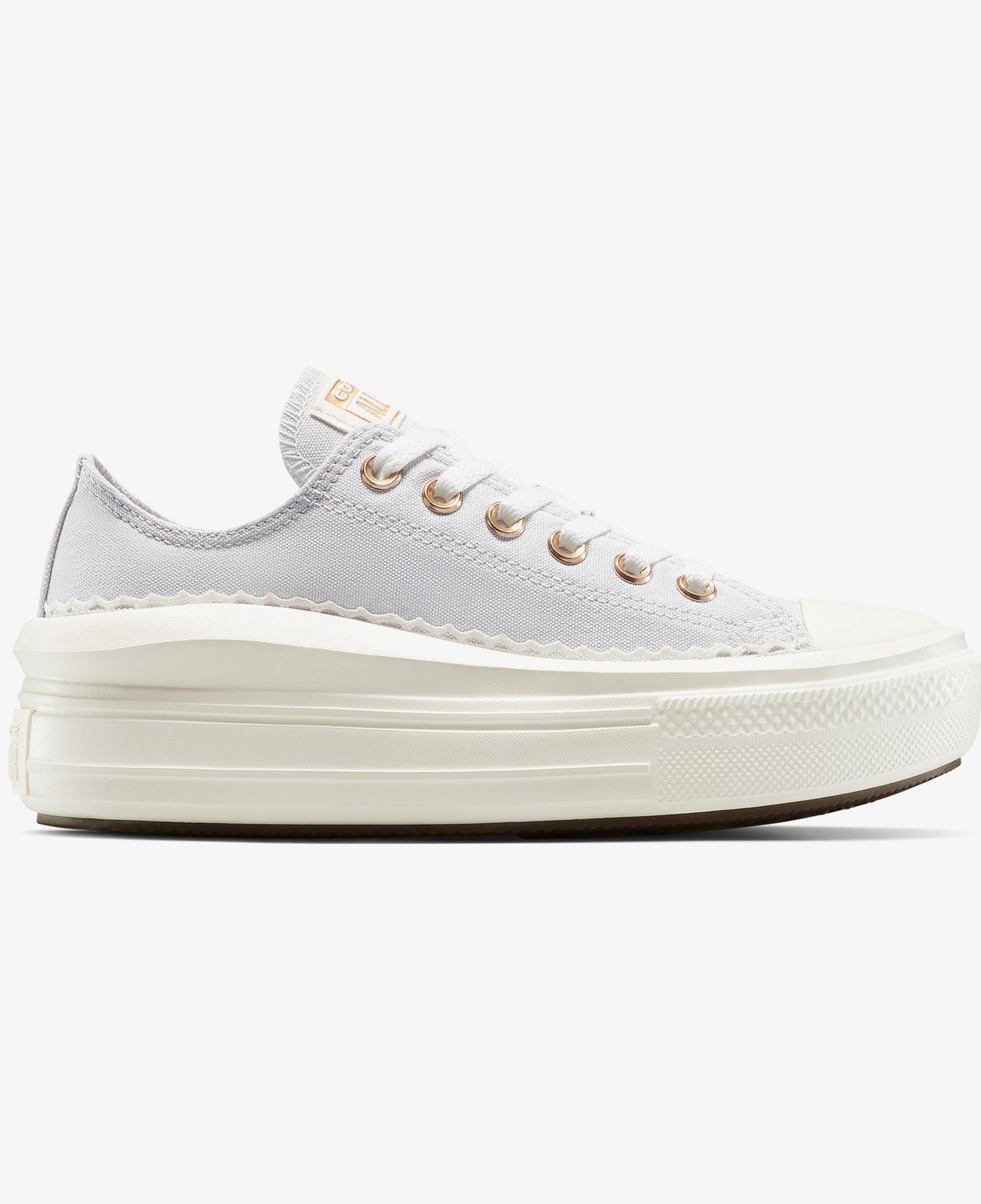 Converse Chuck Taylor All Star Move Unisex Gri Sneaker