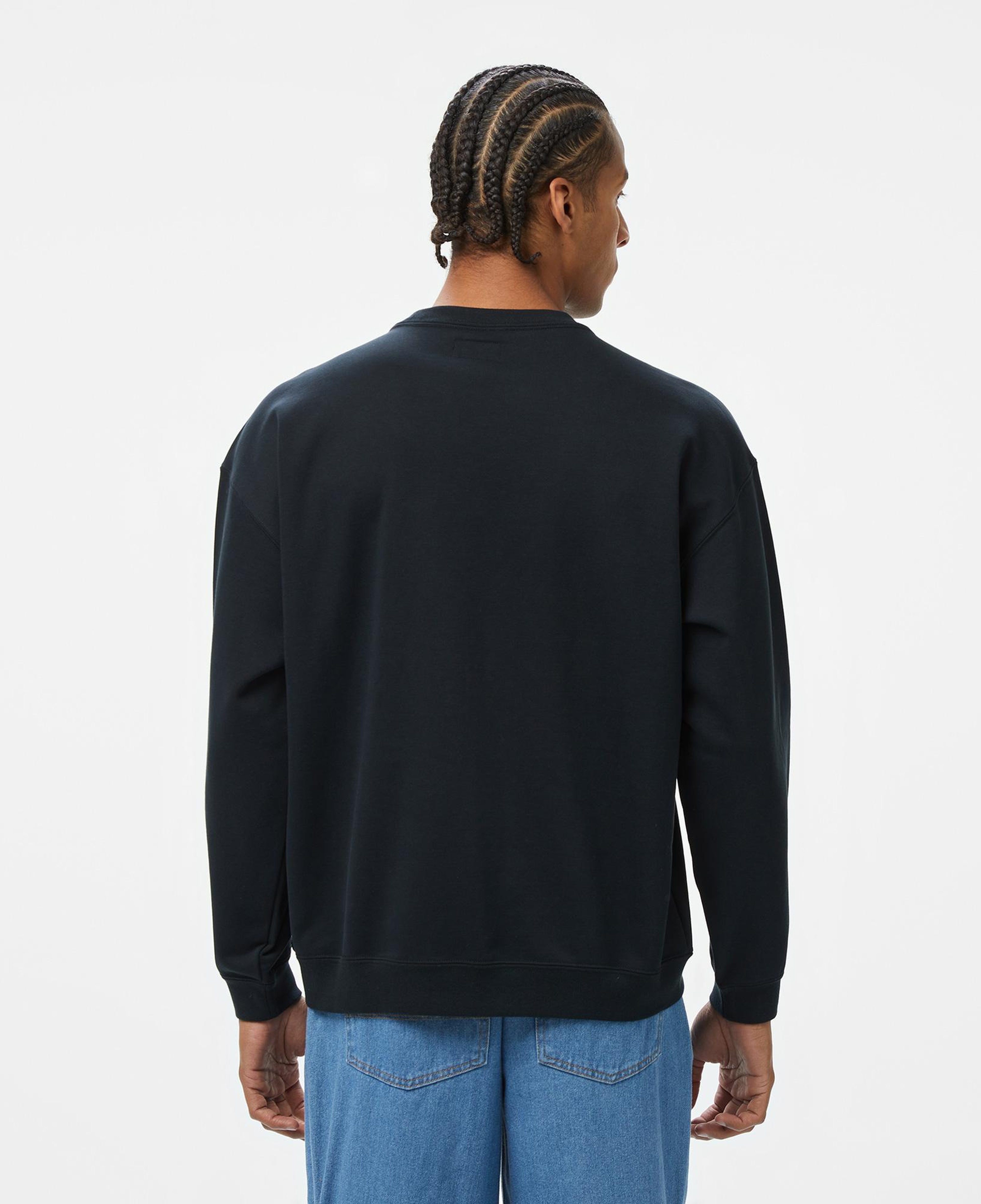Converse Retro Chuck Soccer Crew Erkek Siyah Sweatshirt