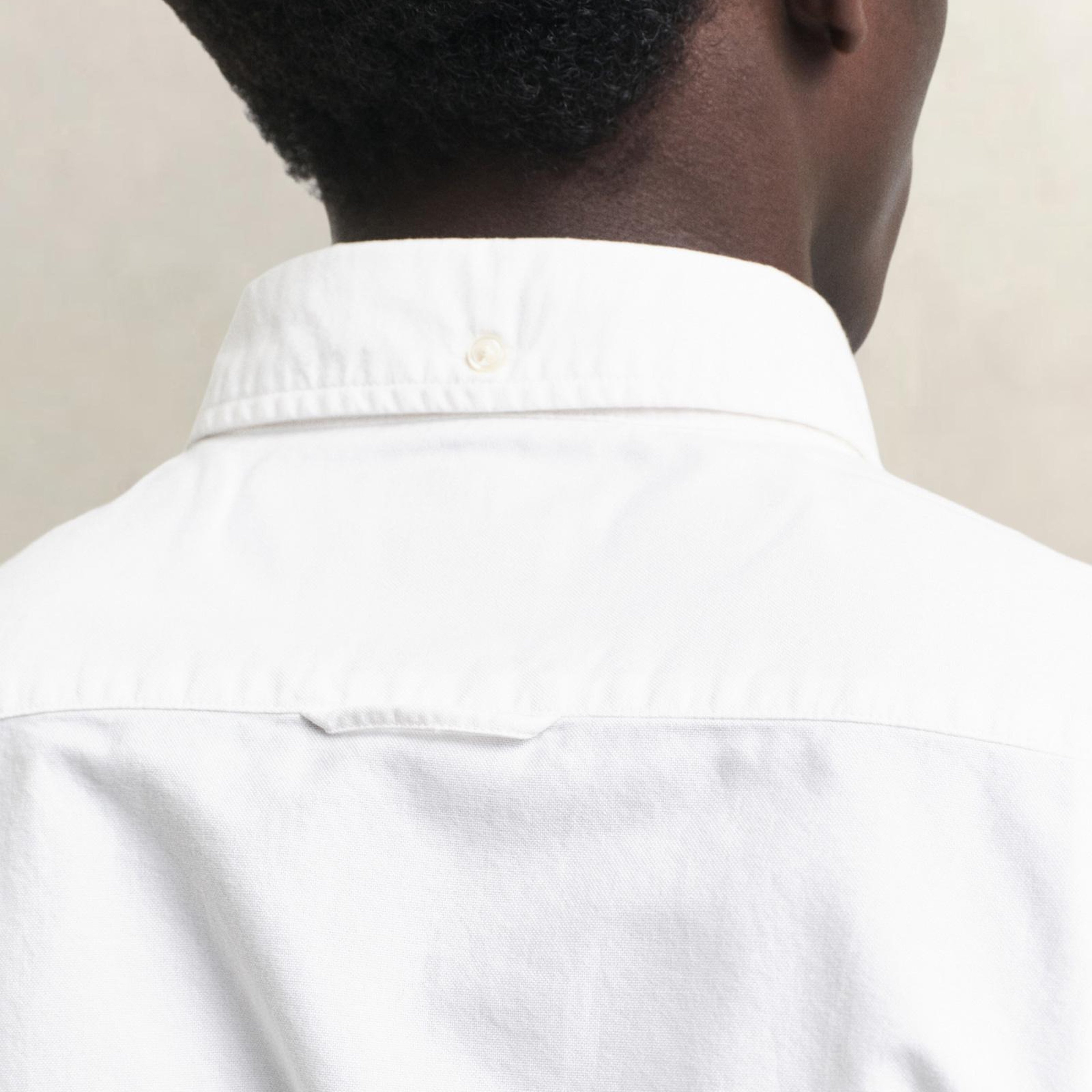 GANT Erkek Beyaz Slim Fit Klasik Yaka Oxford Gömlek