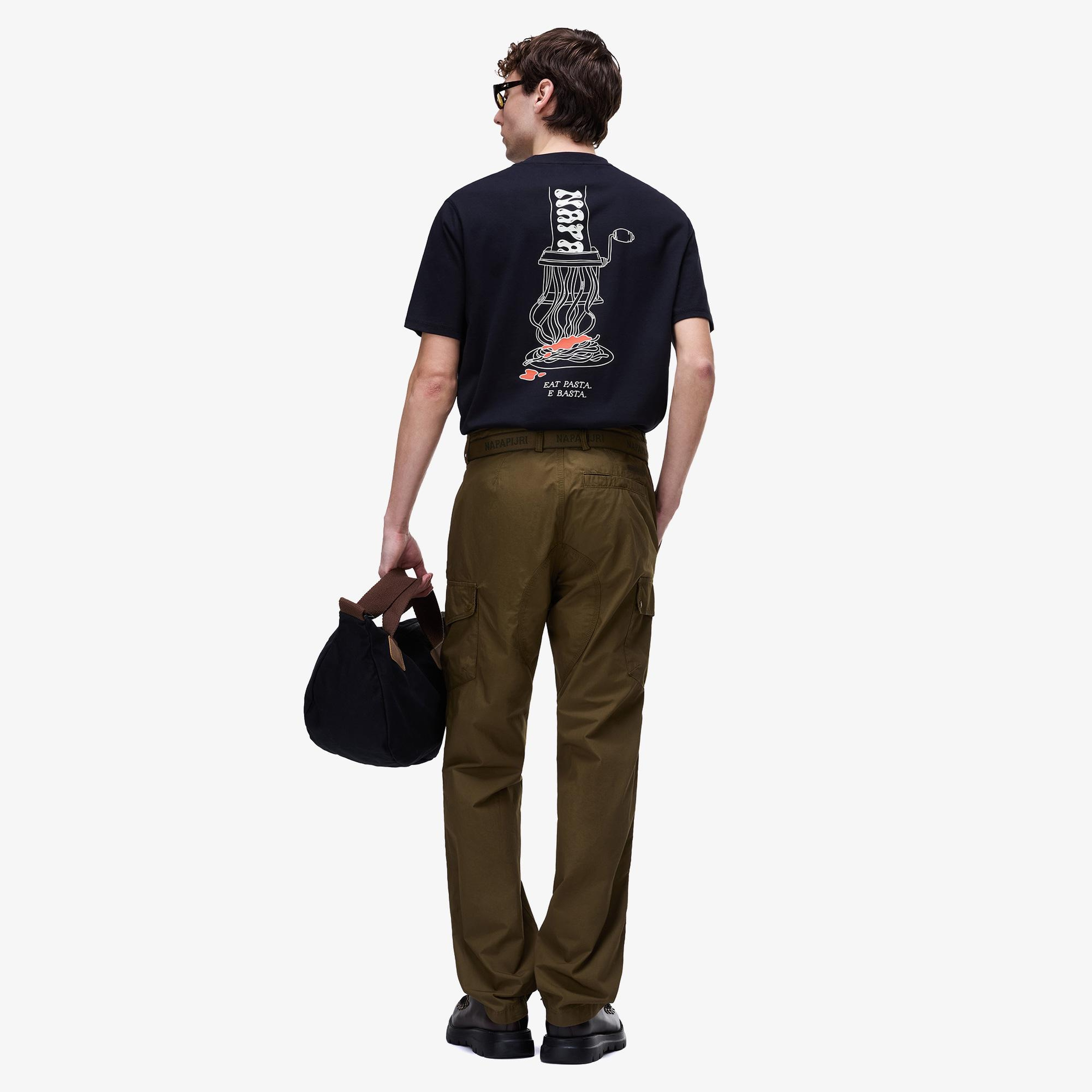 Napapijri S-Sol Erkek Siyah T-Shirt
