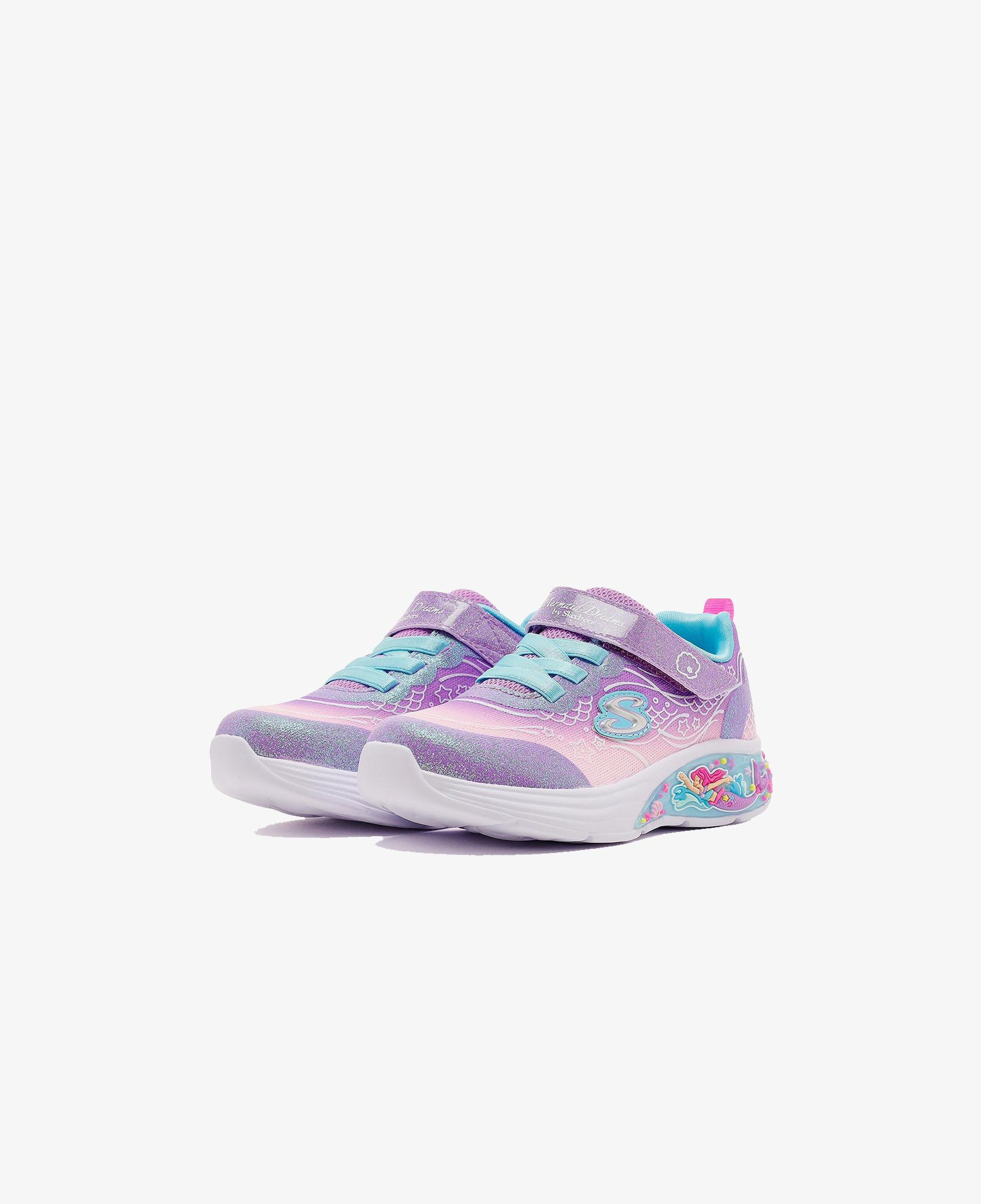 Skechers My Dreamers Çocuk Mor Işıklı Spor Ayakkabı