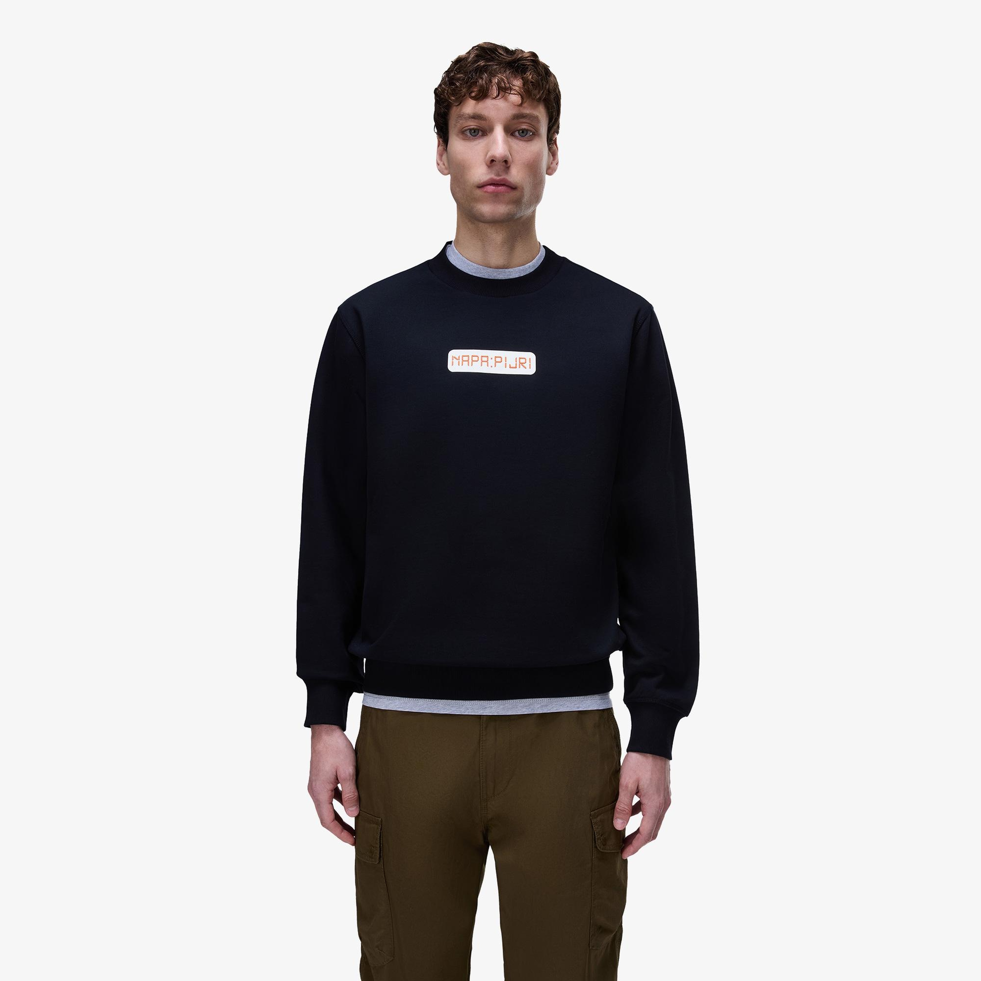 Napapijri B-Sol C Erkek Siyah Sweatshirt