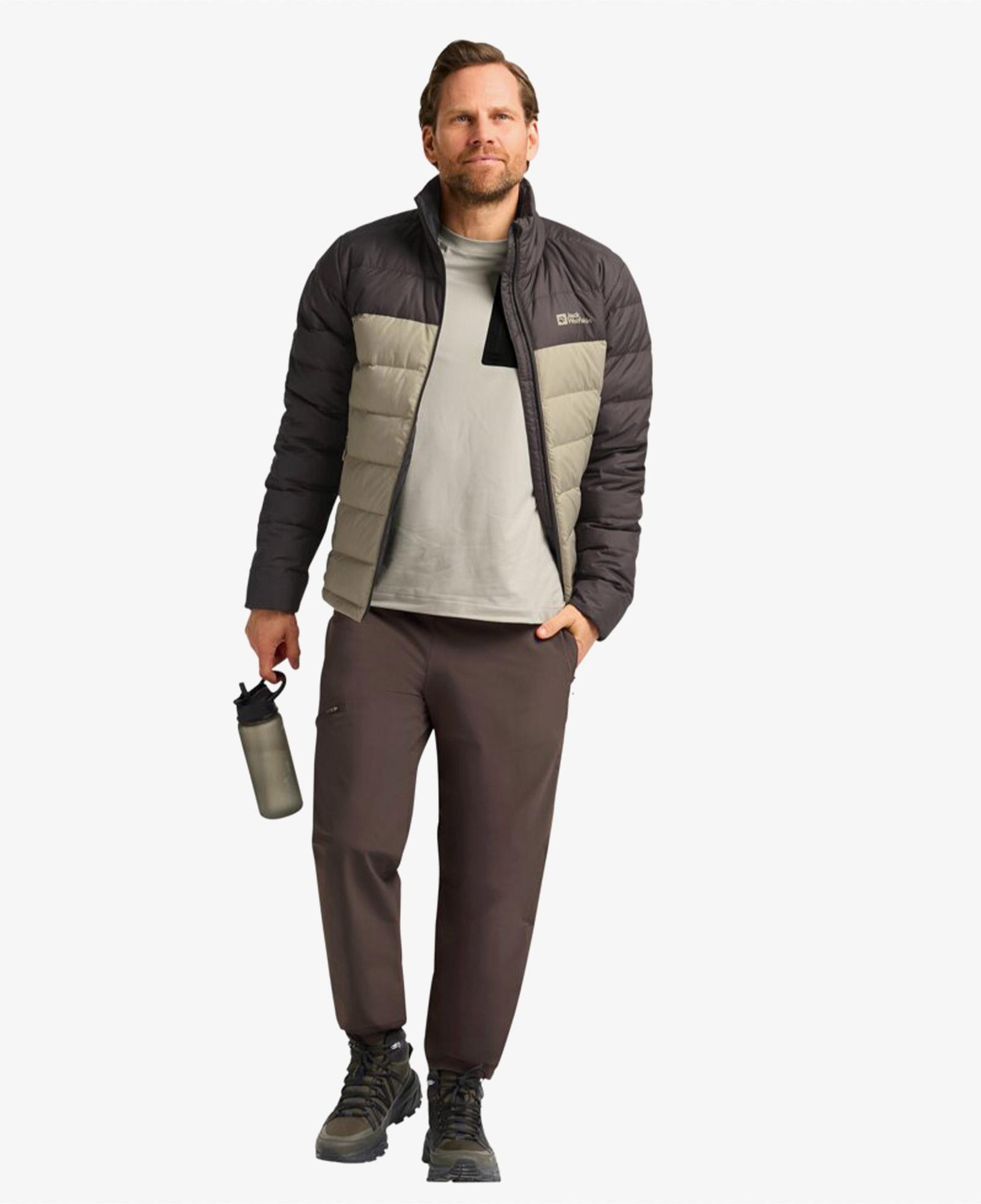 Jack Wolfskin Ather Down Erkek Haki Mont