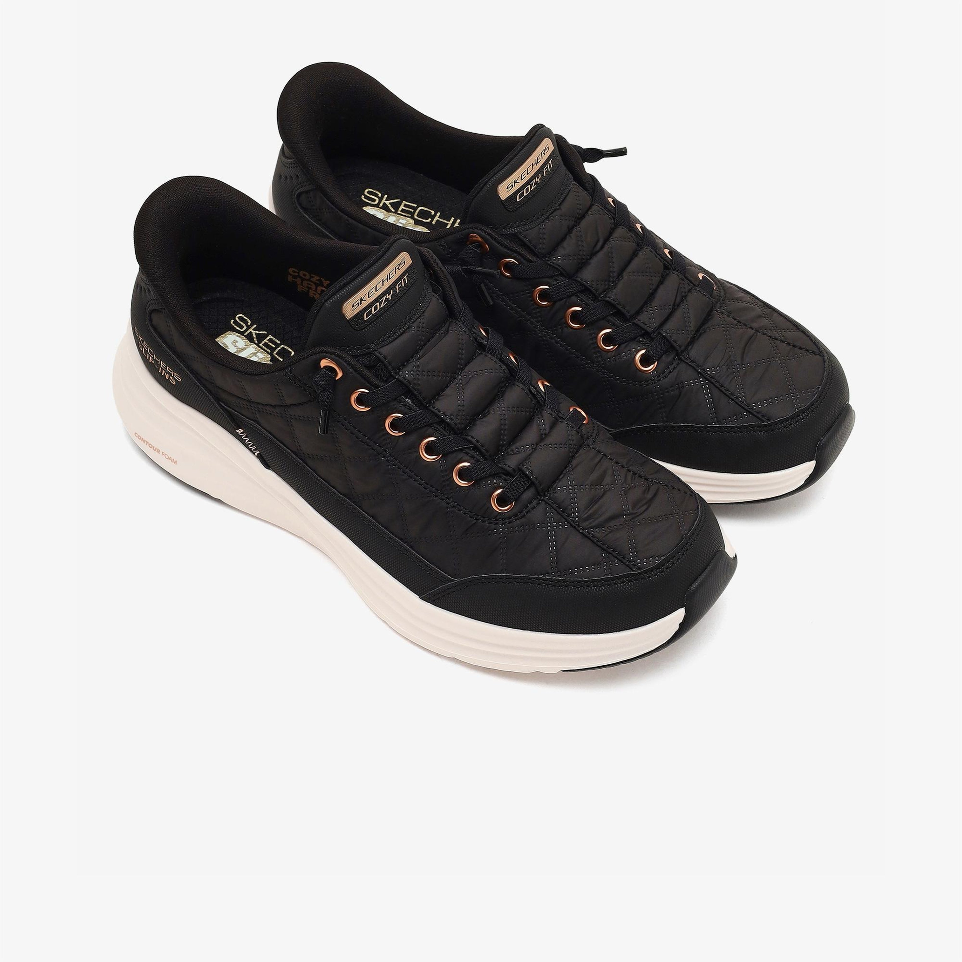 Skechers Contour Foam - Golden Hour Kadın Renkli Spor Ayakkabı