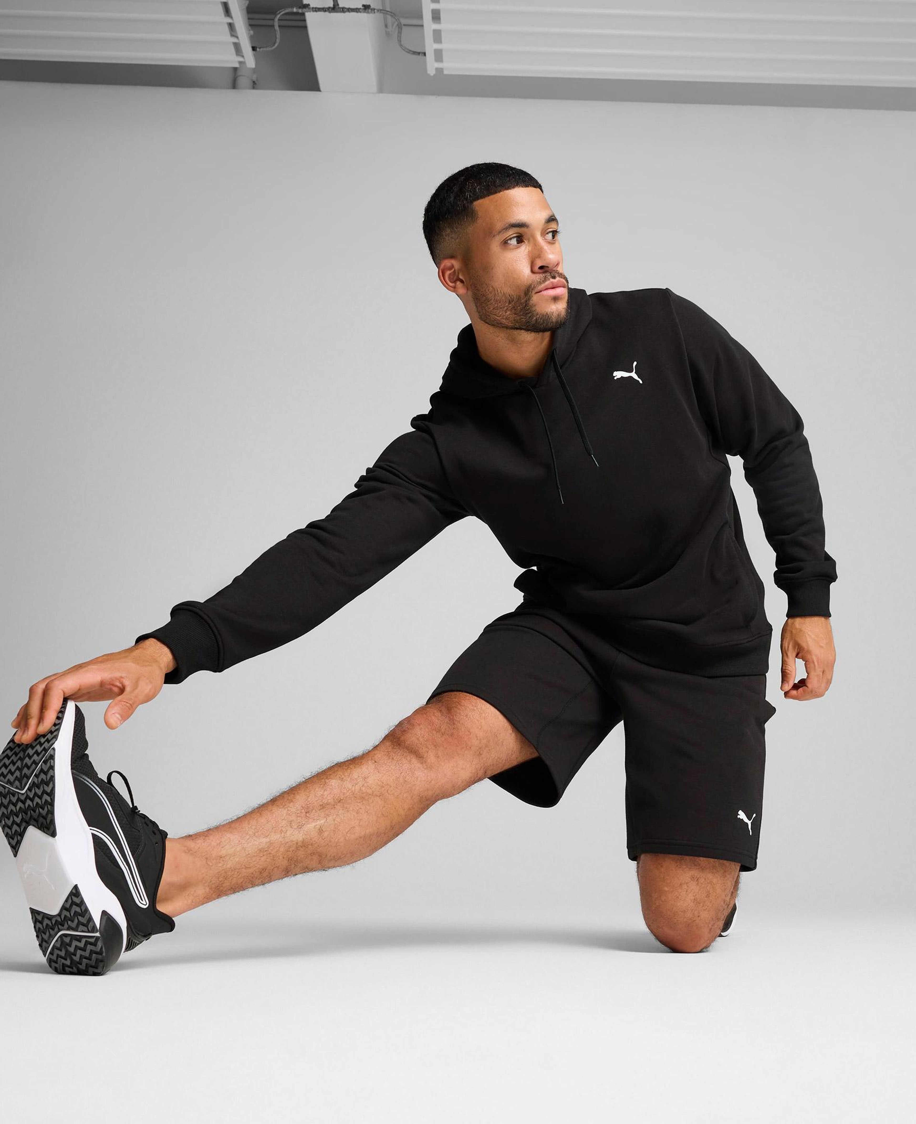 Puma Tad Ess French Terry Erkek Siyah Sweatshirt