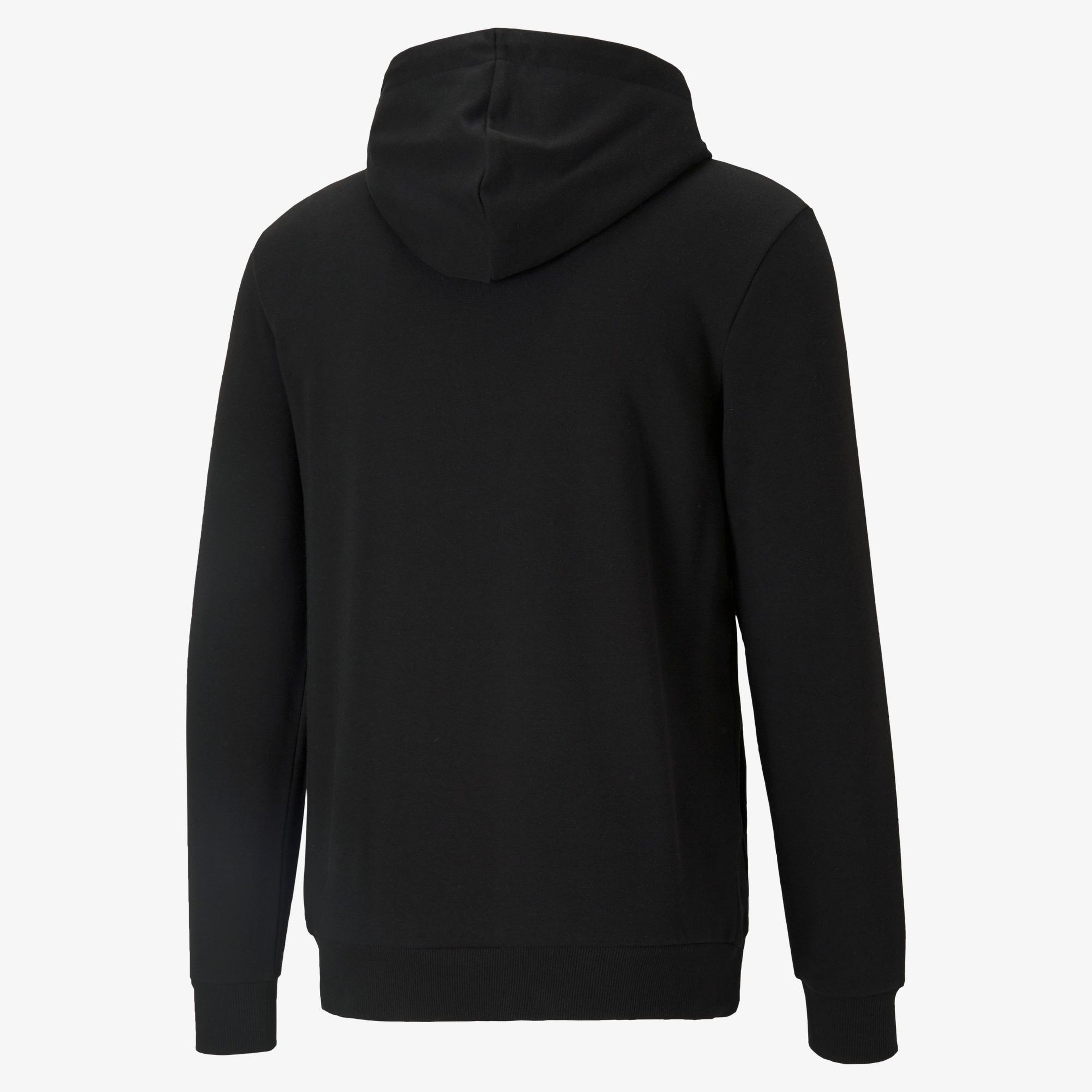 Puma Ess Big Logo Erkek Siyah Günlük Kapüşonlu Sweatshirt
