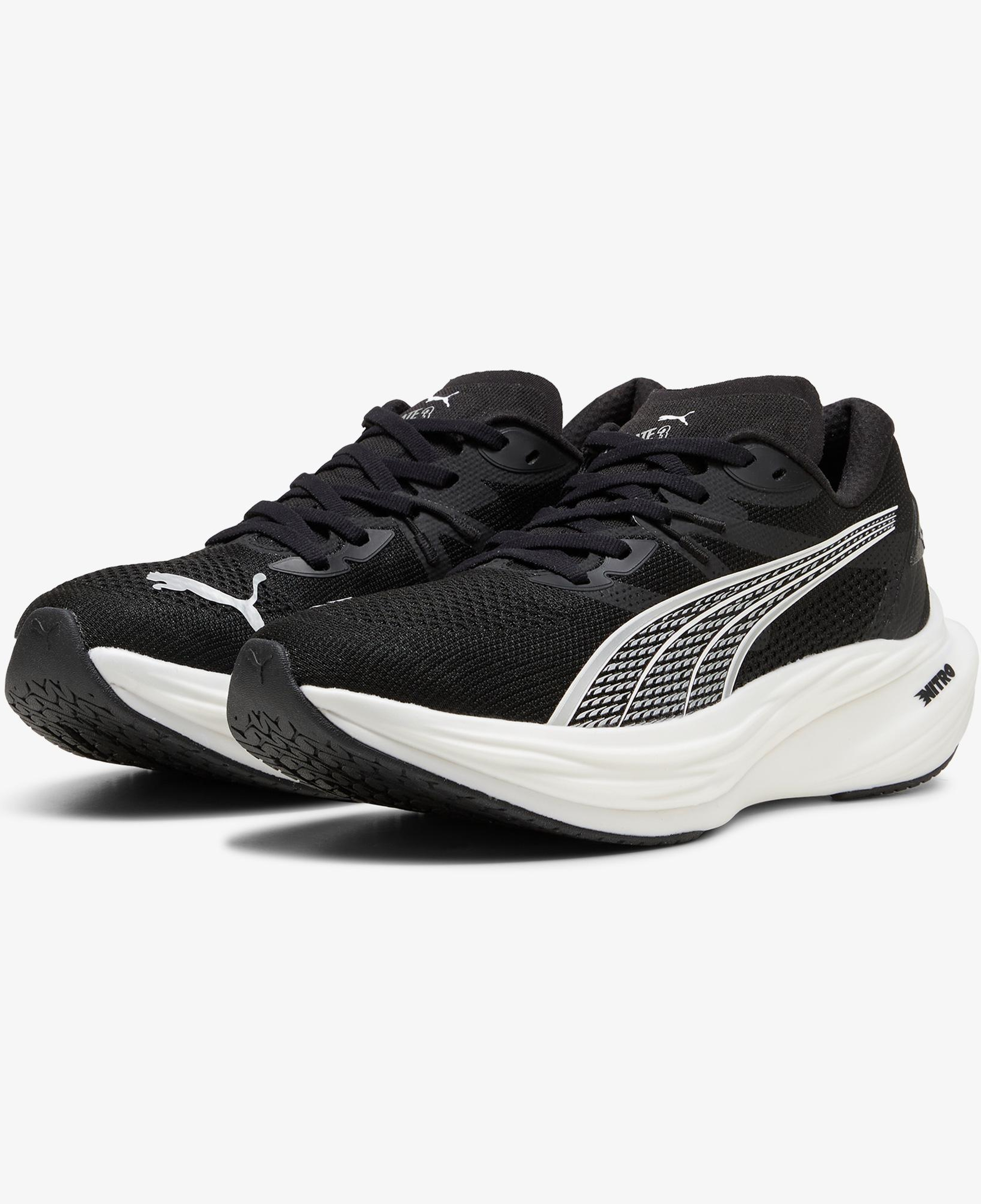 Puma Deviate Nitro 3 Erkek Siyah Koşu Ayakkabısı