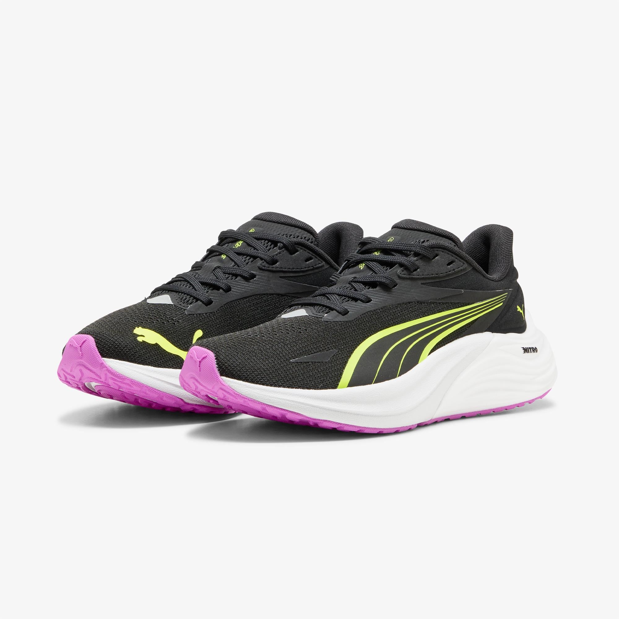 Puma Electrify Nitro 4 Kadın Siyah Koşu Ayakkabısı