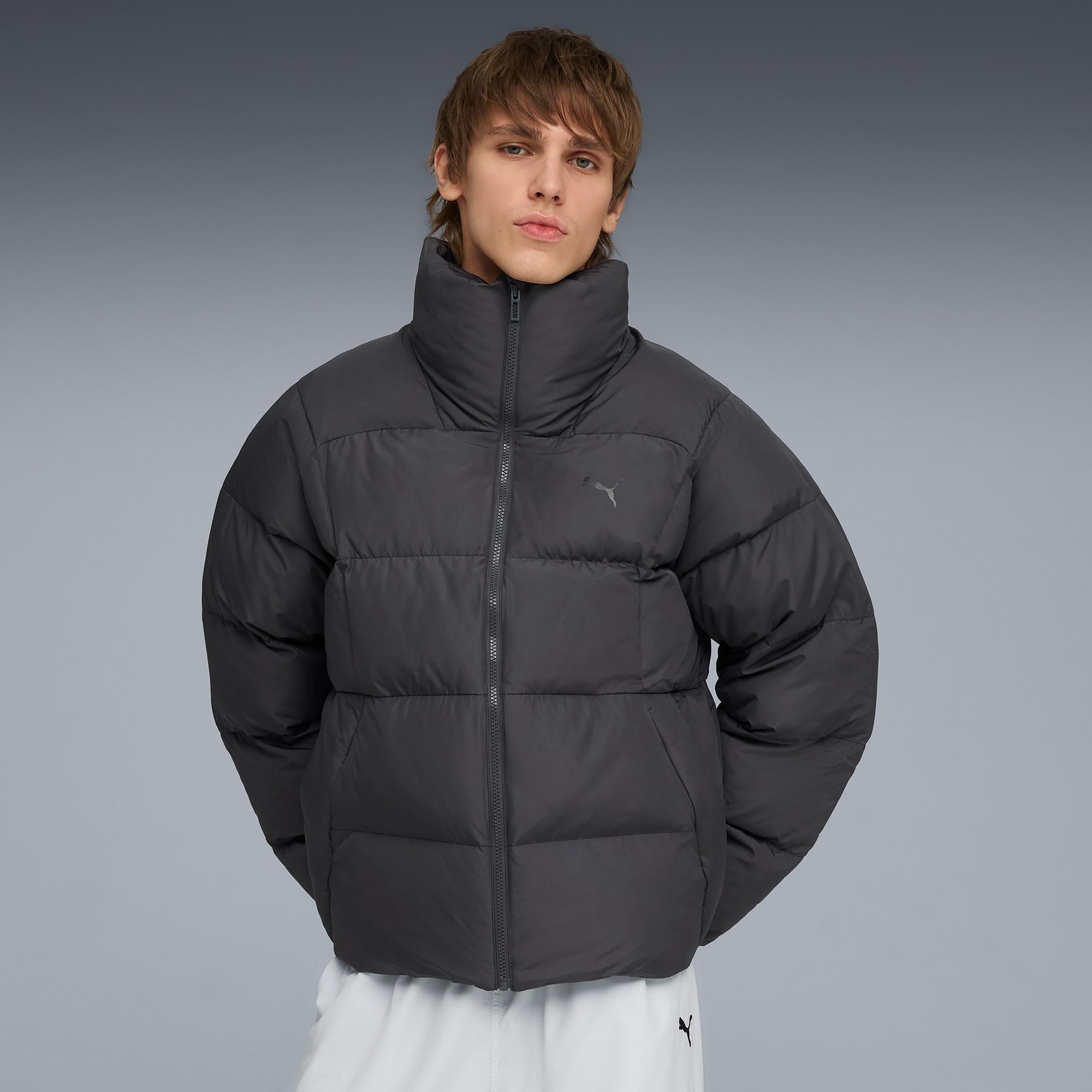 Puma Synthetic Puffer Erkek Siyah Mont