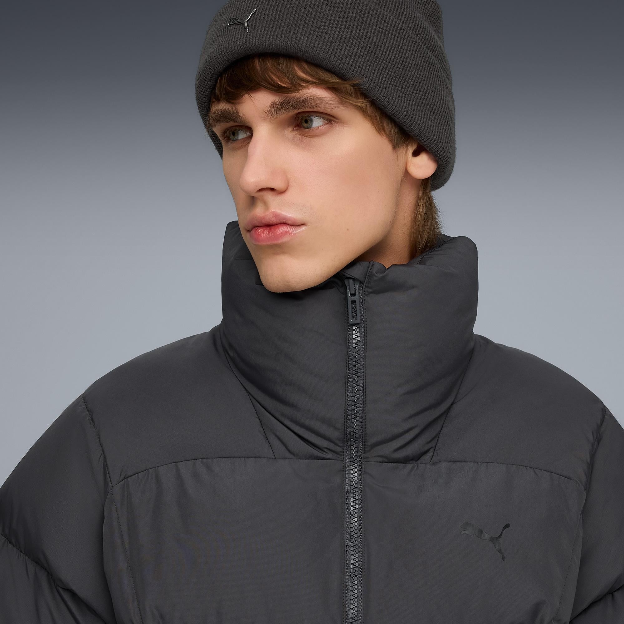Puma Synthetic Puffer Erkek Siyah Mont