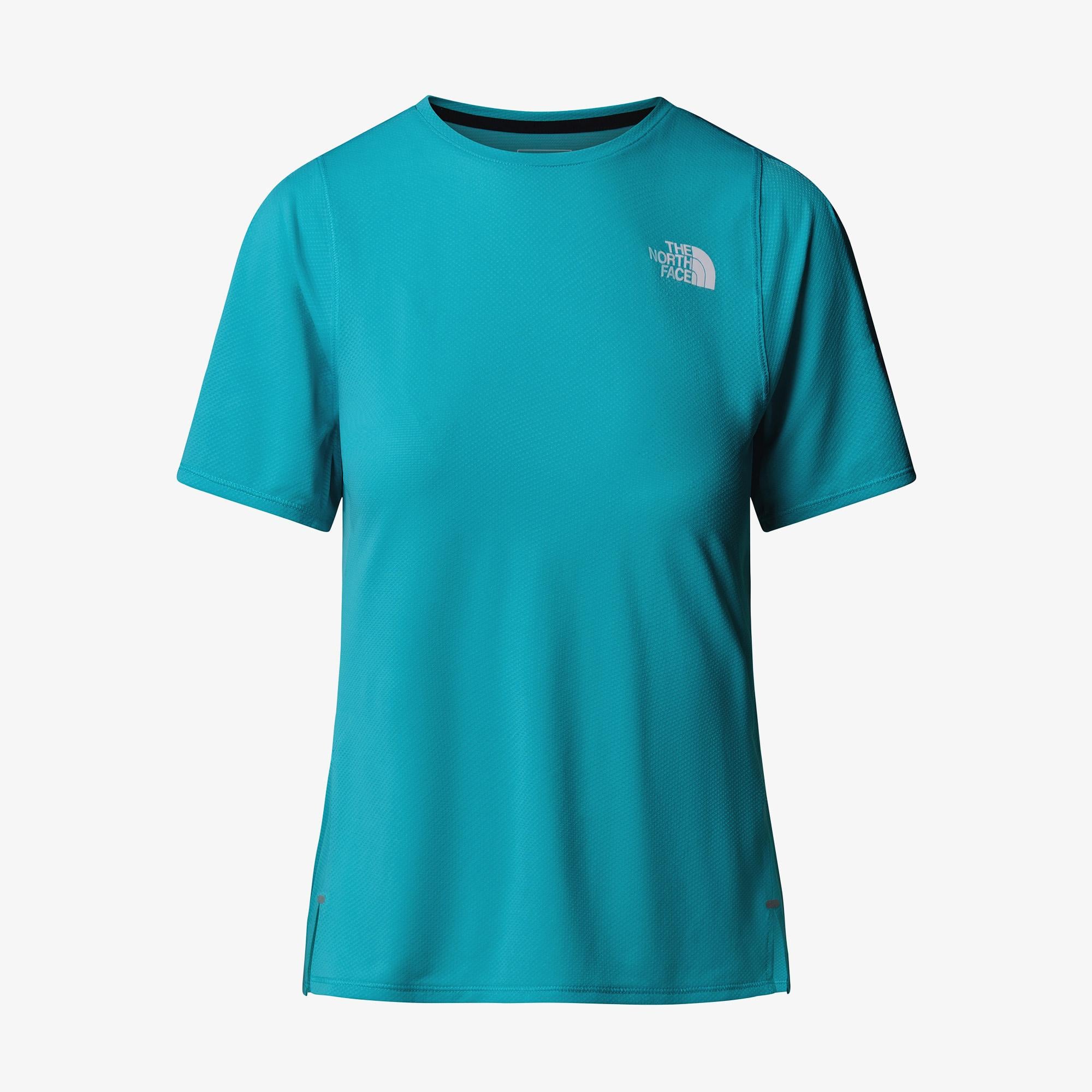 The North Face Summit Series High Trail Kadın Mavi Koşu T-Shirt