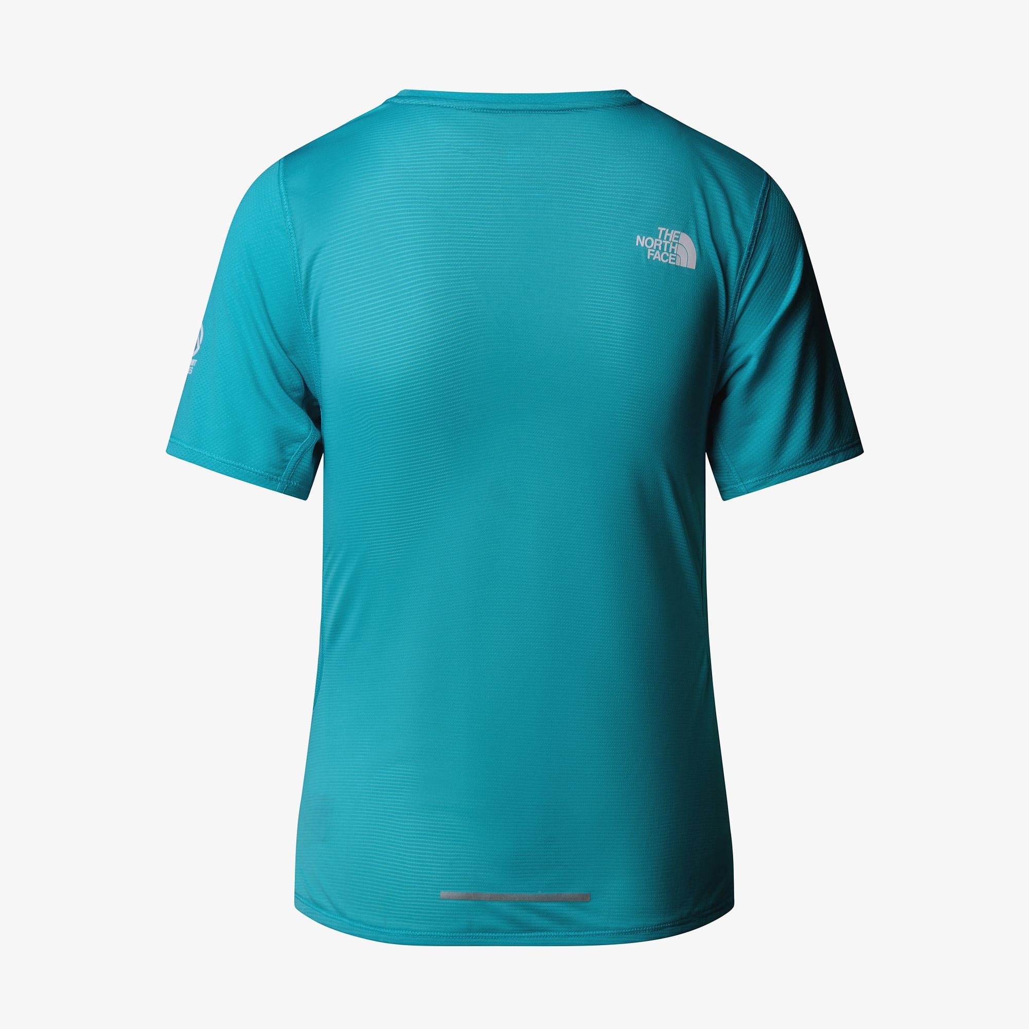 The North Face Summit Series High Trail Kadın Mavi Koşu T-Shirt