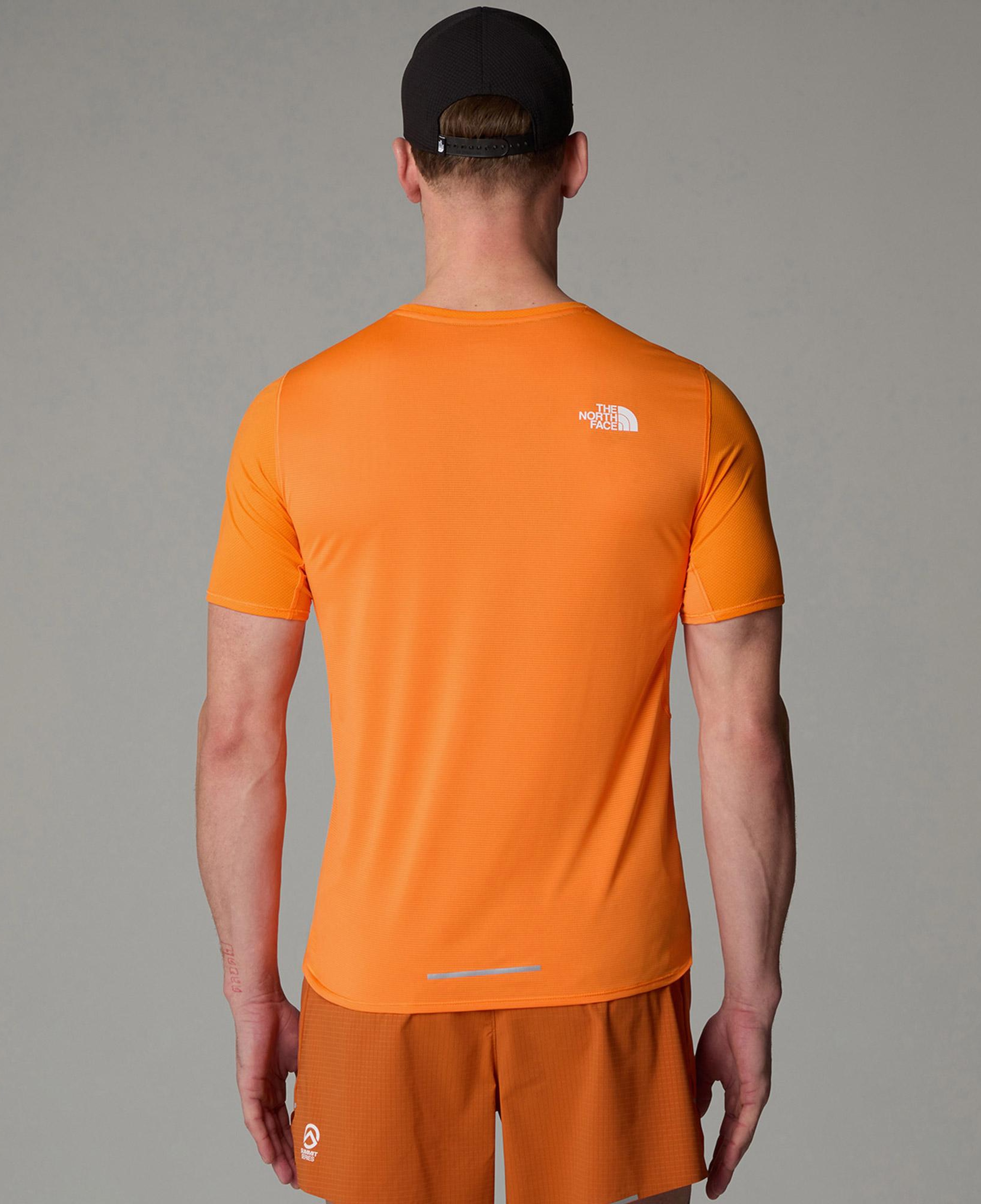 The North Face Summit High Trail Ss Erkek Turuncu Koşu T-Shirt