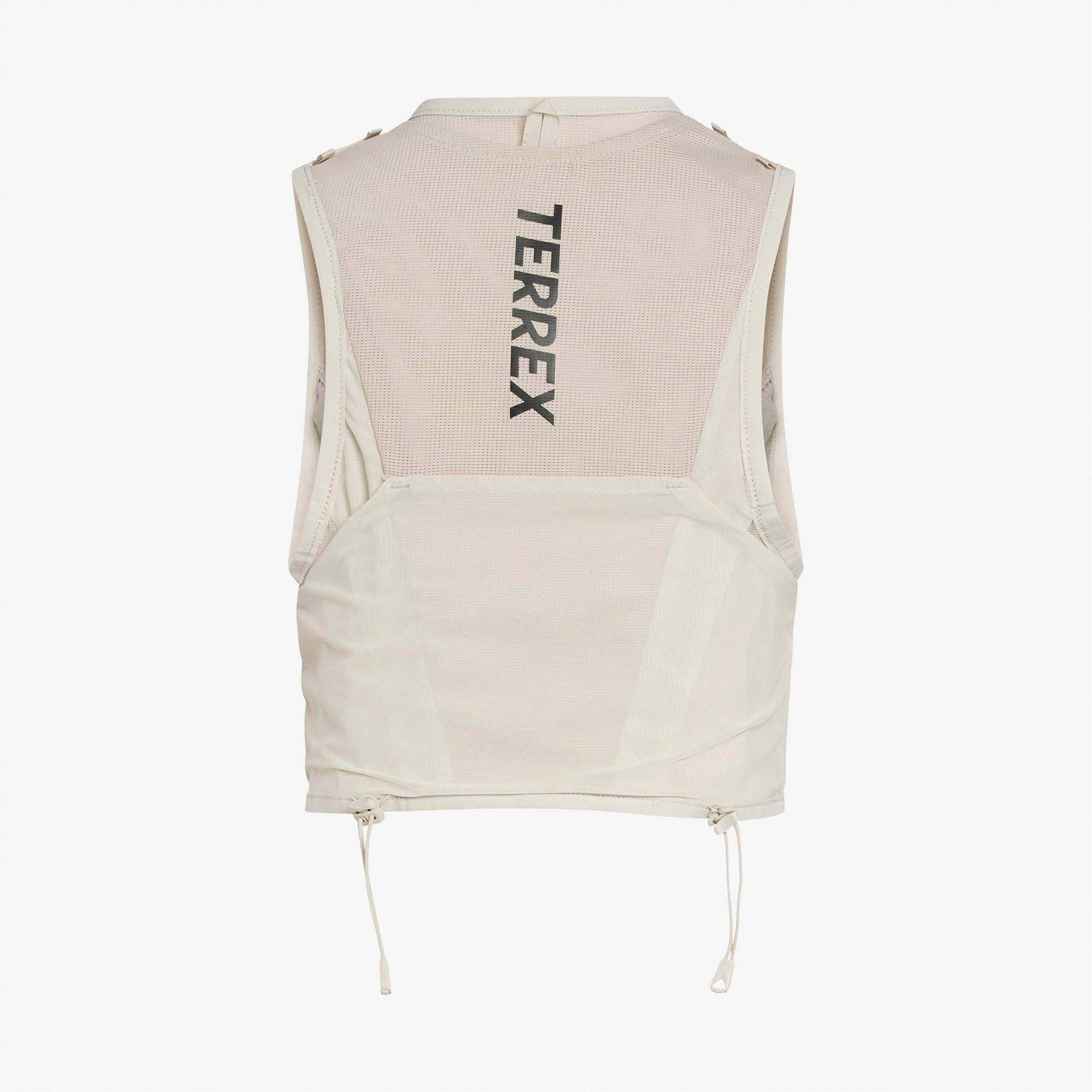 adidas Terrex Xperior 5L Unisex Bej Koşu Yeleği