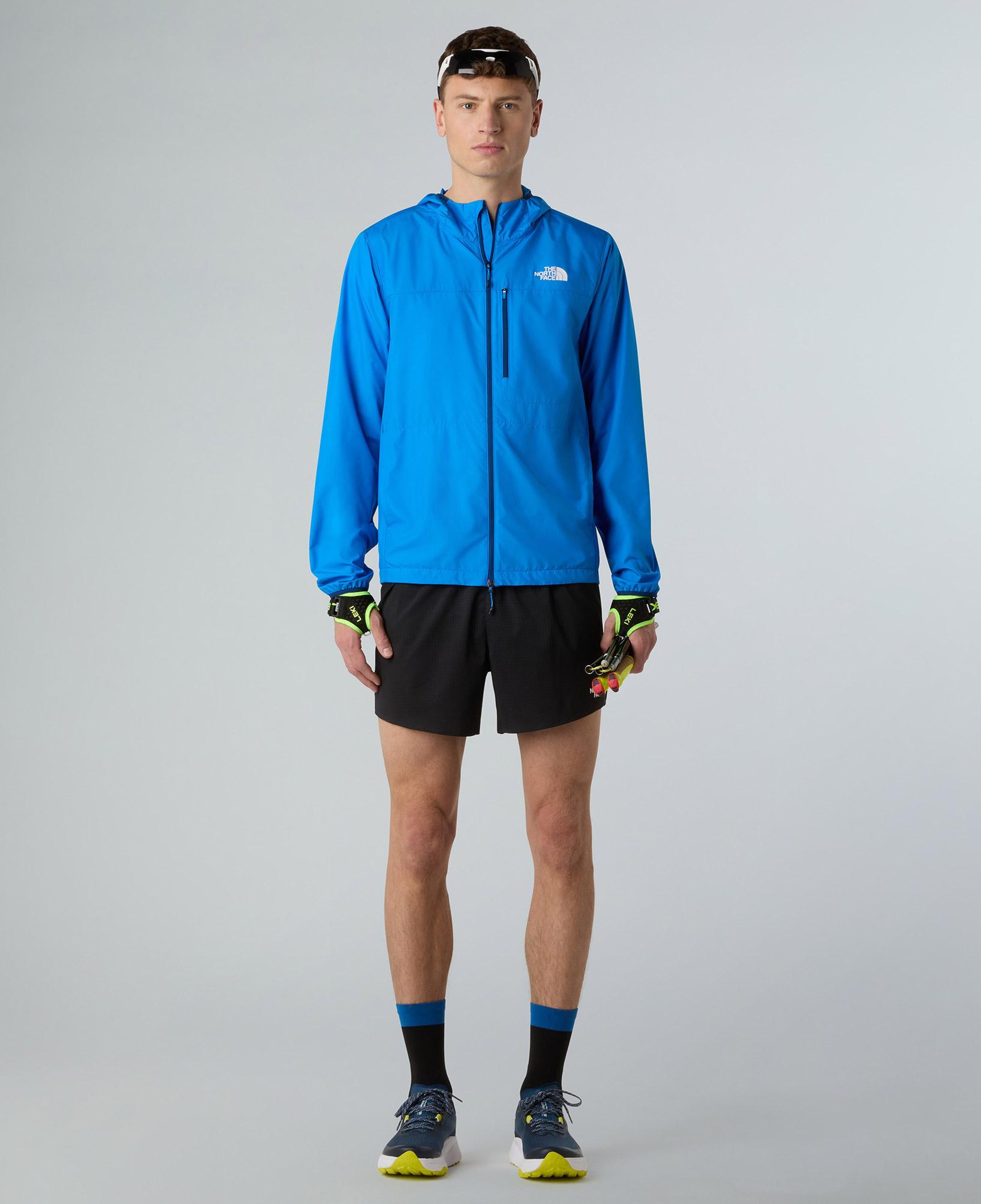 The North Face Higher Run Wind Erkek Mavi Koşu Ceketi