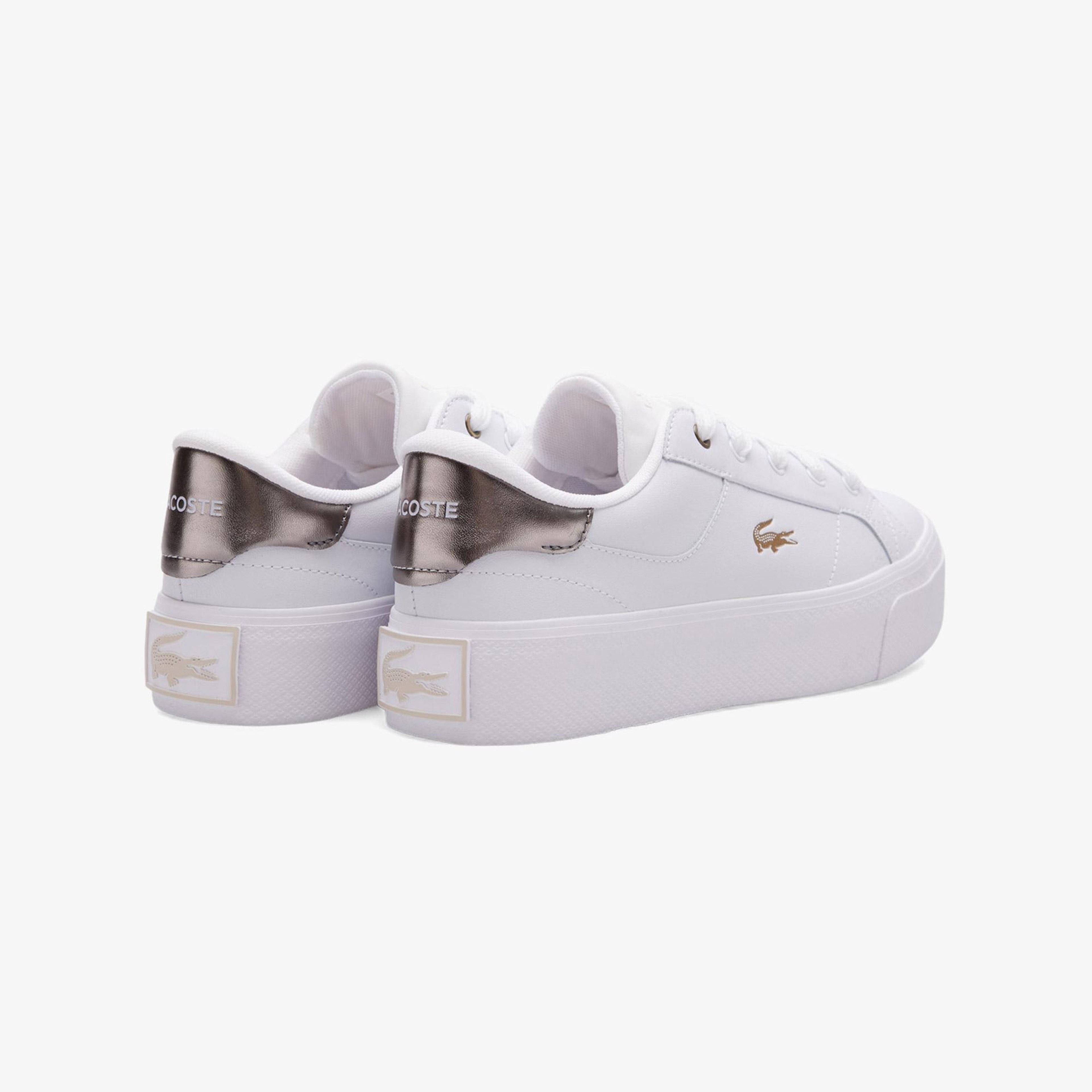 Lacoste Ziane Platform Kadın Beyaz Sneaker