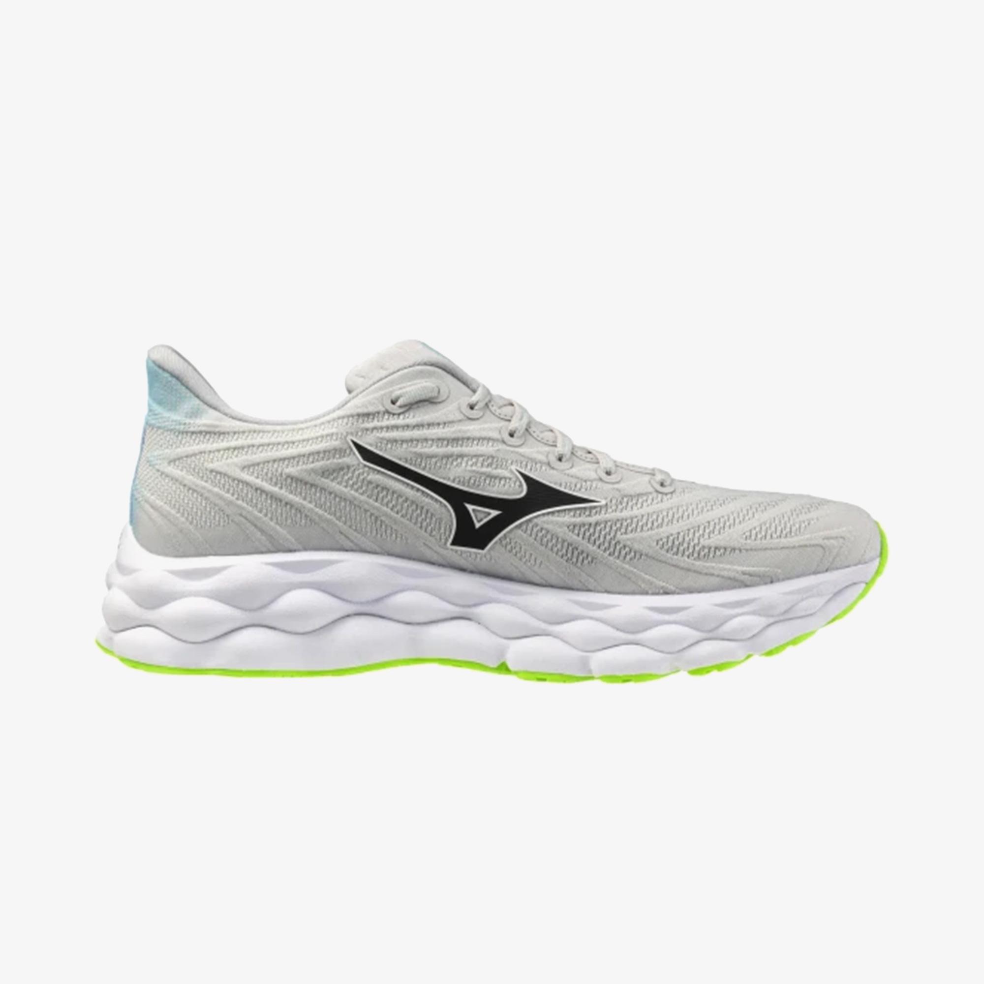 Mizuno Wave Sky 8 Erkek Gri Koşu Ayakkabısı