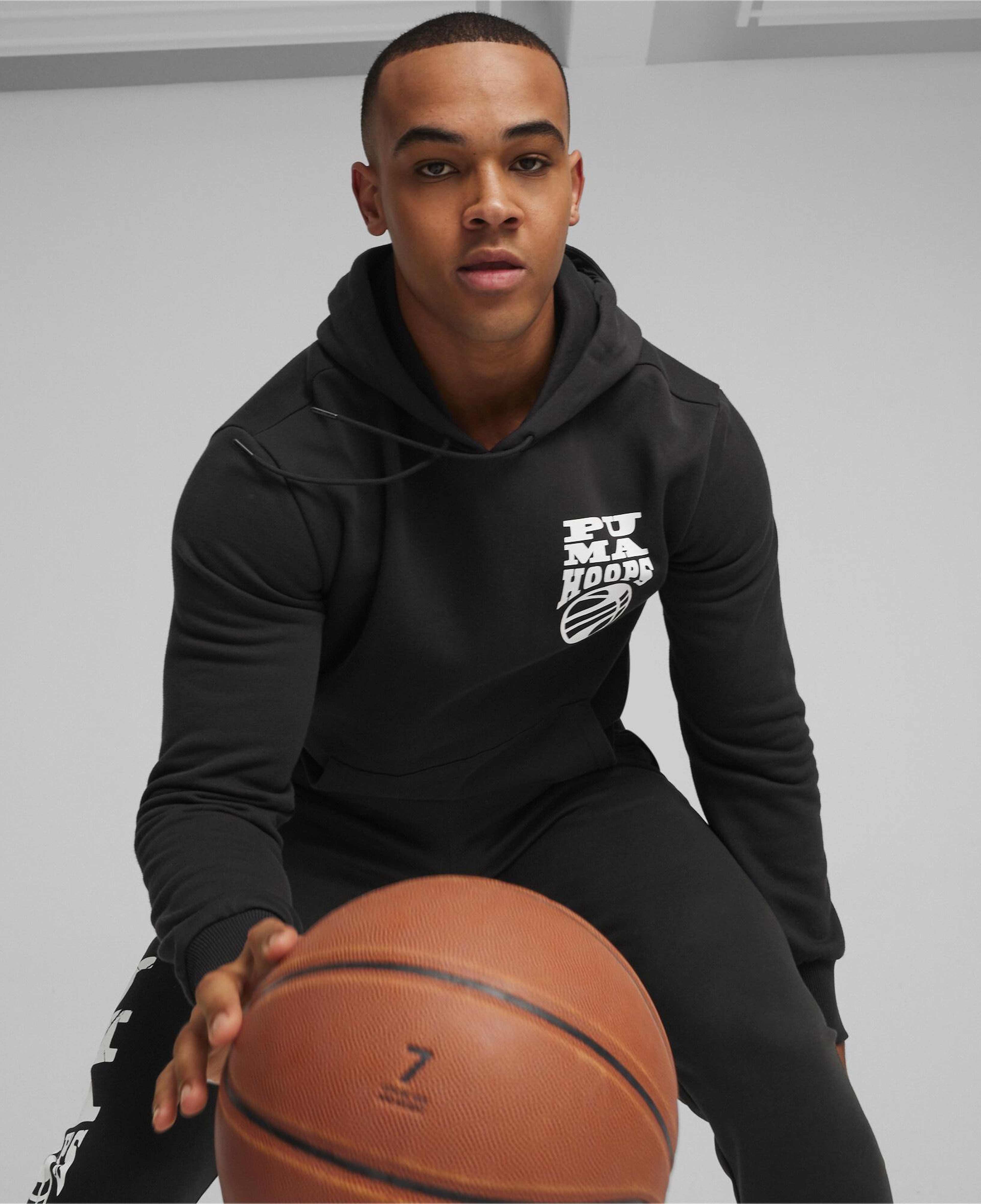Puma Posterize 2.0 Erkek Siyah Günlük Sweatshirt
