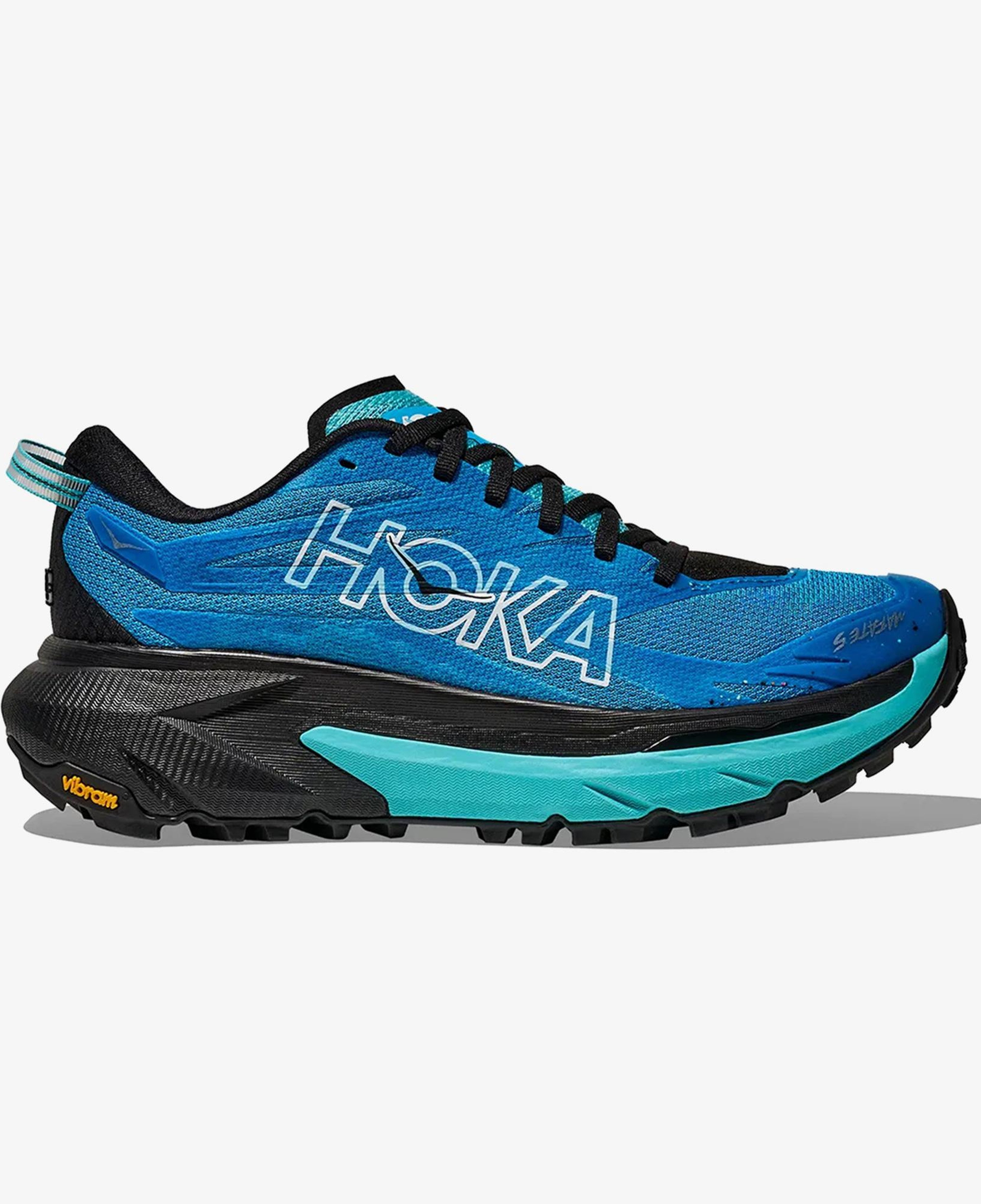 Hoka Mafate 5 Kadın Mavi Koşu Ayakkabısı