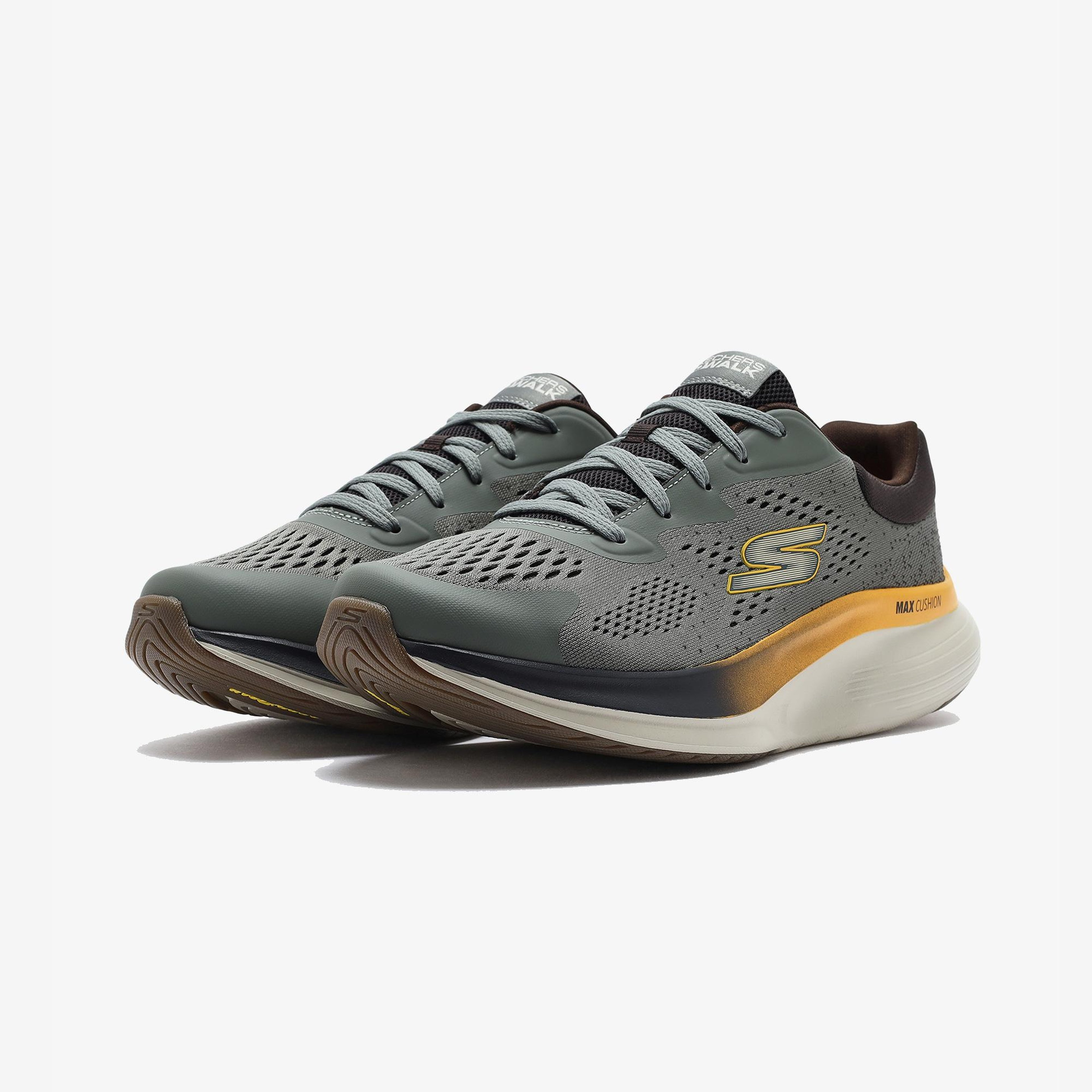 Skechers Go Walk Max Walker Augustus Erkek Yeşil Yürüyüş Ayakkabısı